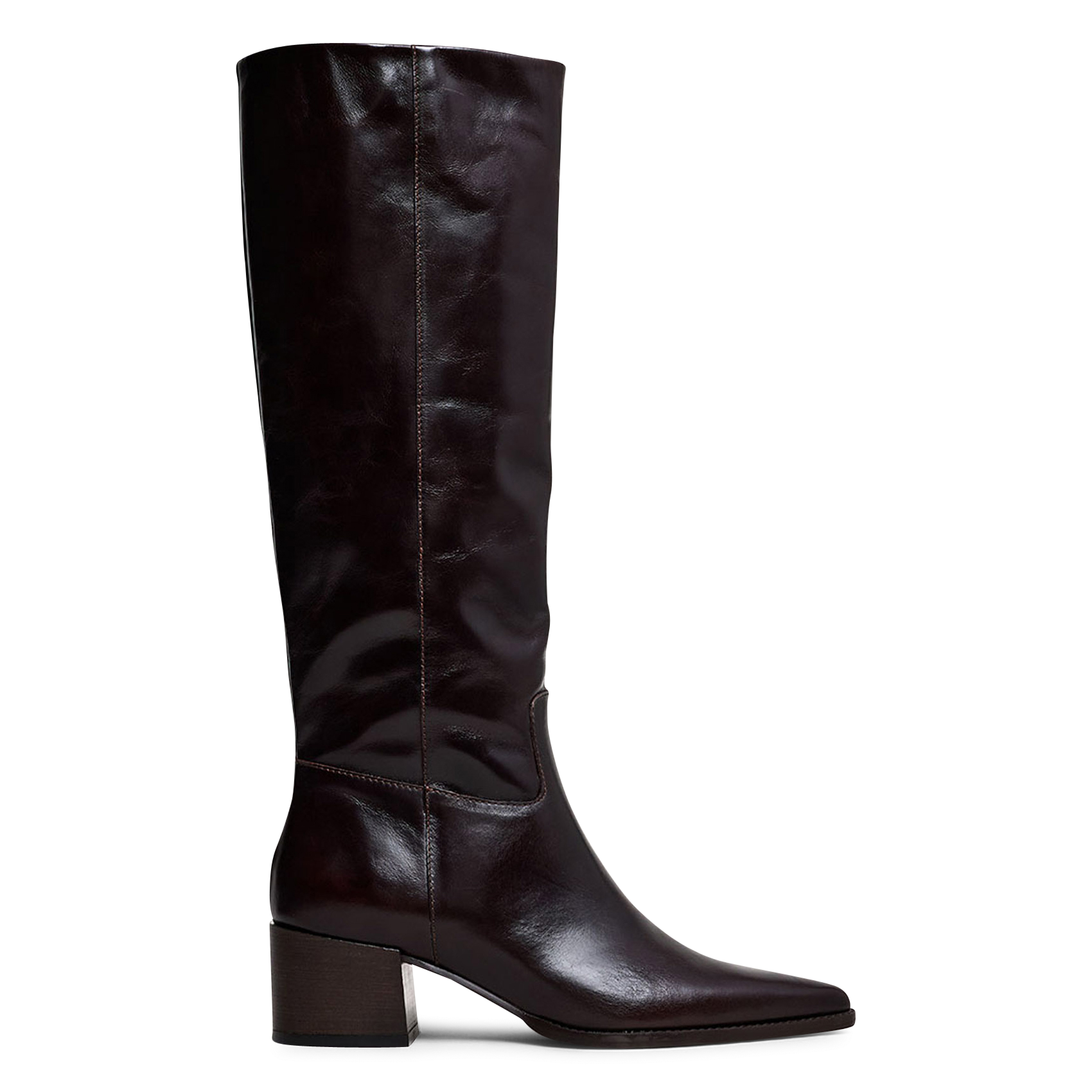 Bottes en cuir priere JONAK Marron