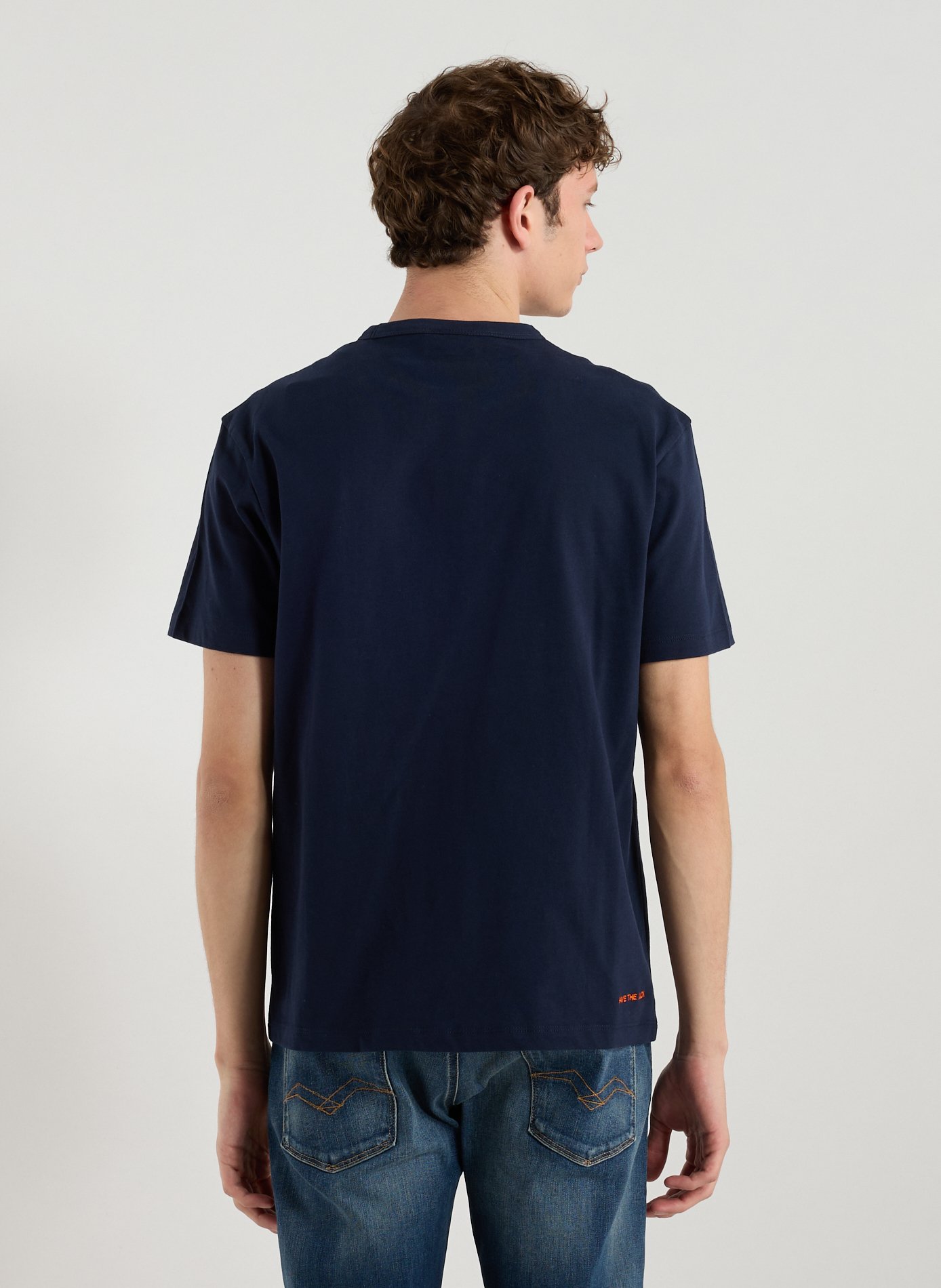 T-shirt en coton SAVE THE DUCK Bleu