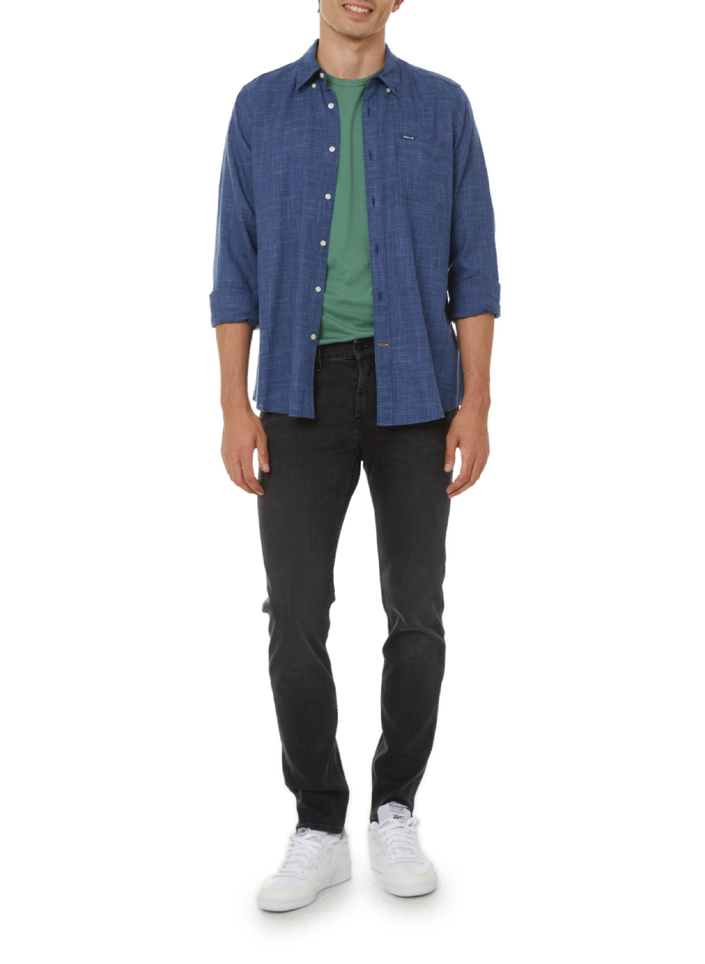 Cotton T-shirt 7 FOR ALL MANKIND Black