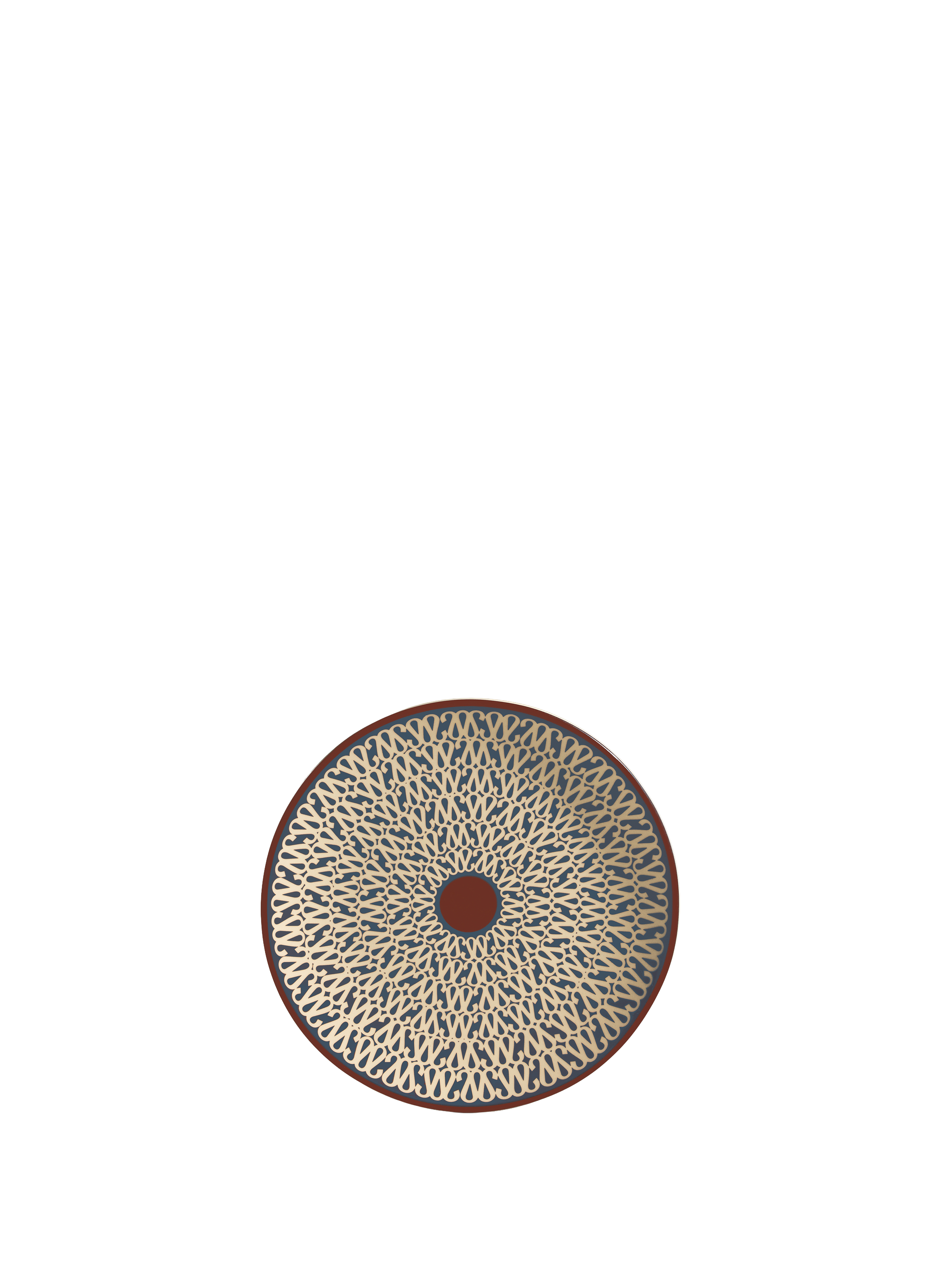 Assiette à dessert sarah MAISON SARAH LAVOINE Rouge