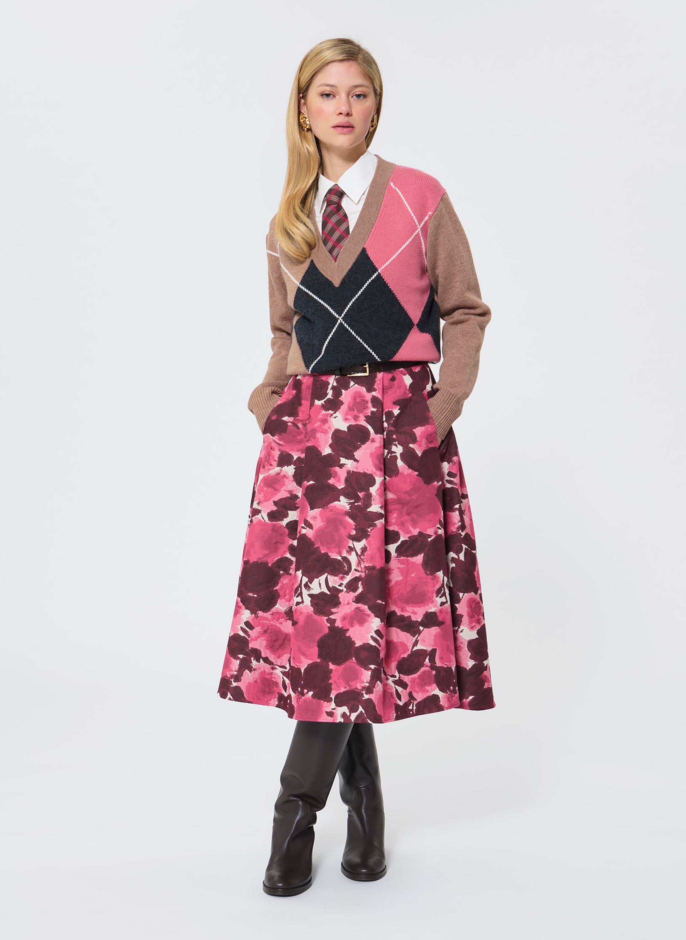 Jupe joe TARA JARMON Beige