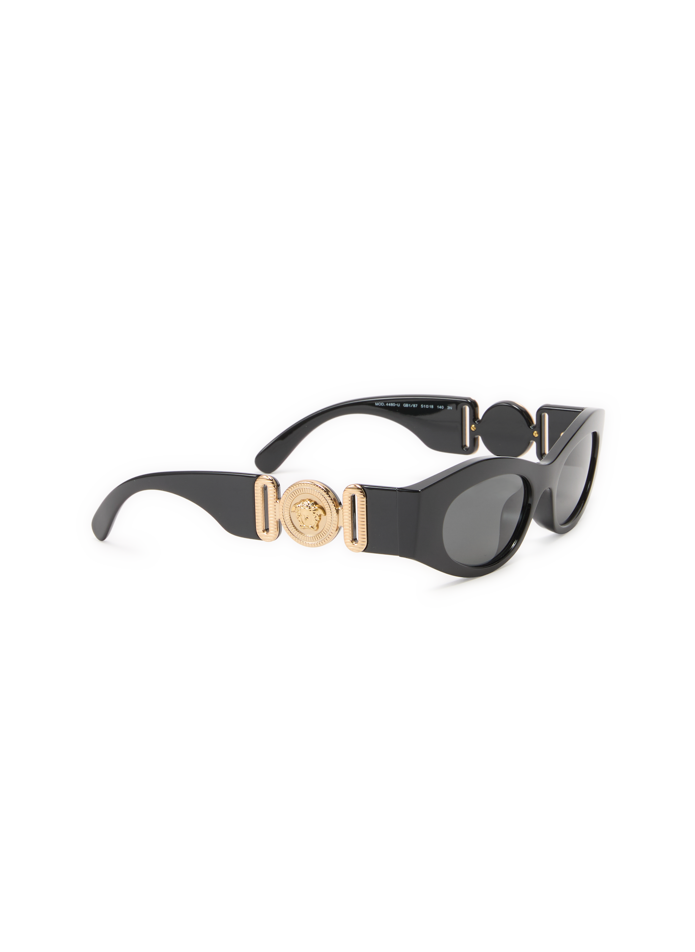 Lunettes de soleil ovales VERSACE Multicolore