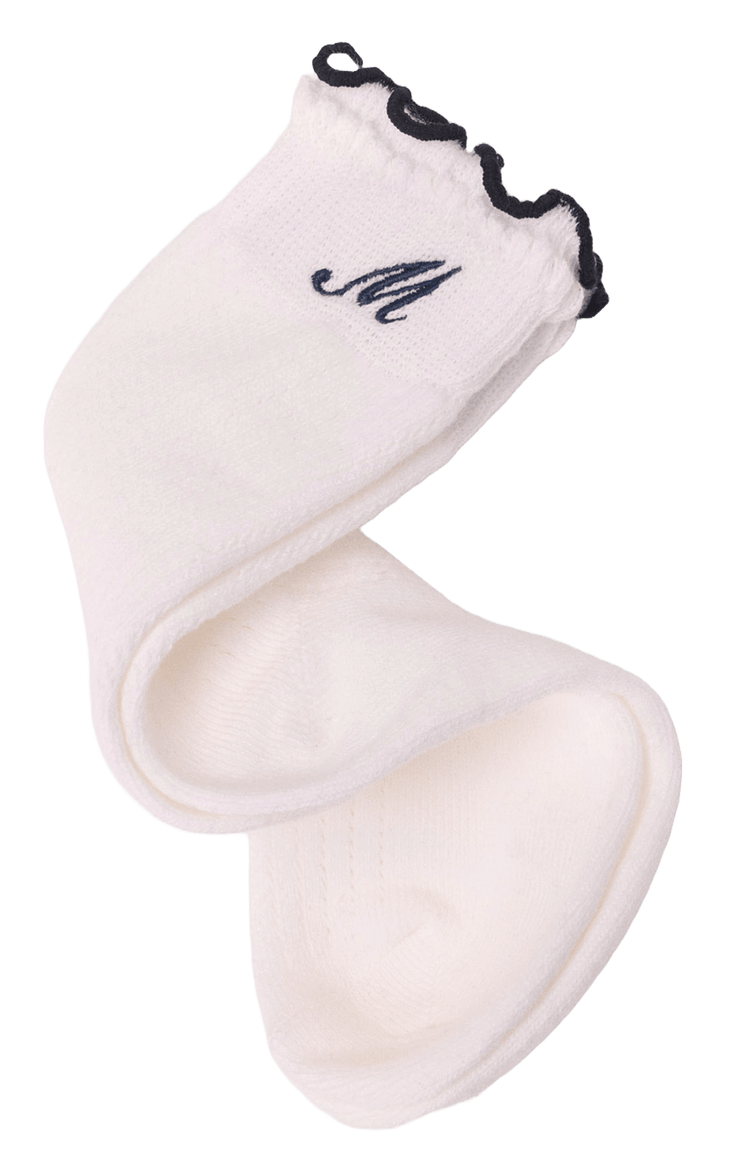 Chaussettes en coton mélangé MAJE Blanc