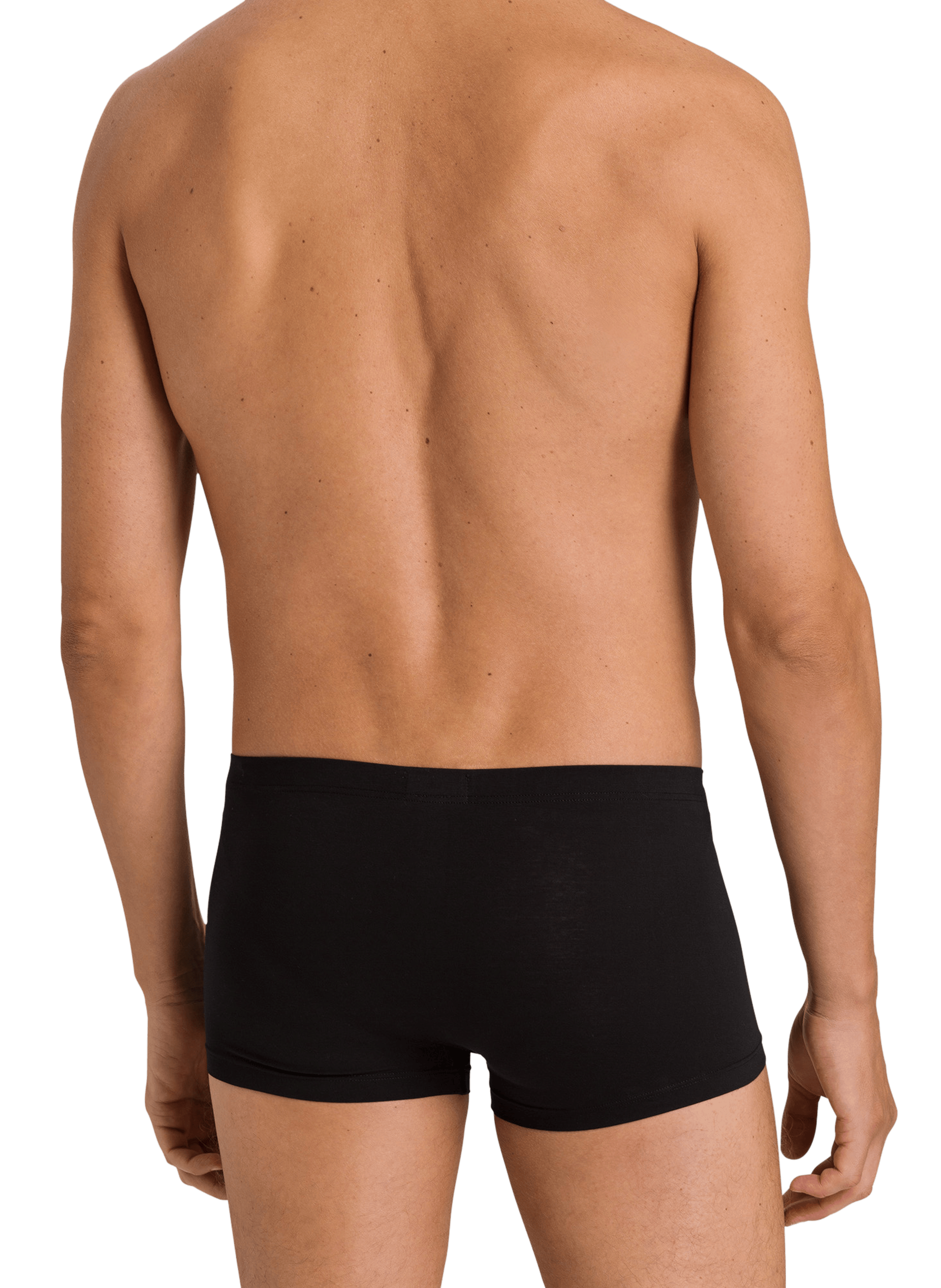Cotton boxers HANRO Black