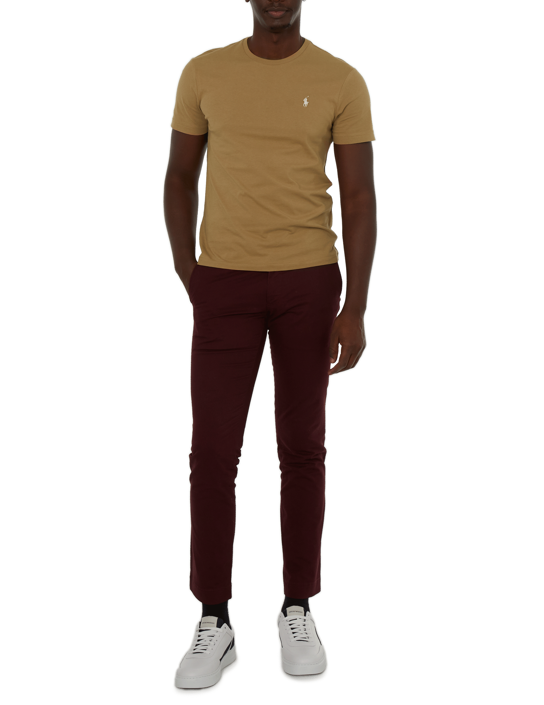 Cotton T-shirt POLO RALPH LAUREN Brown