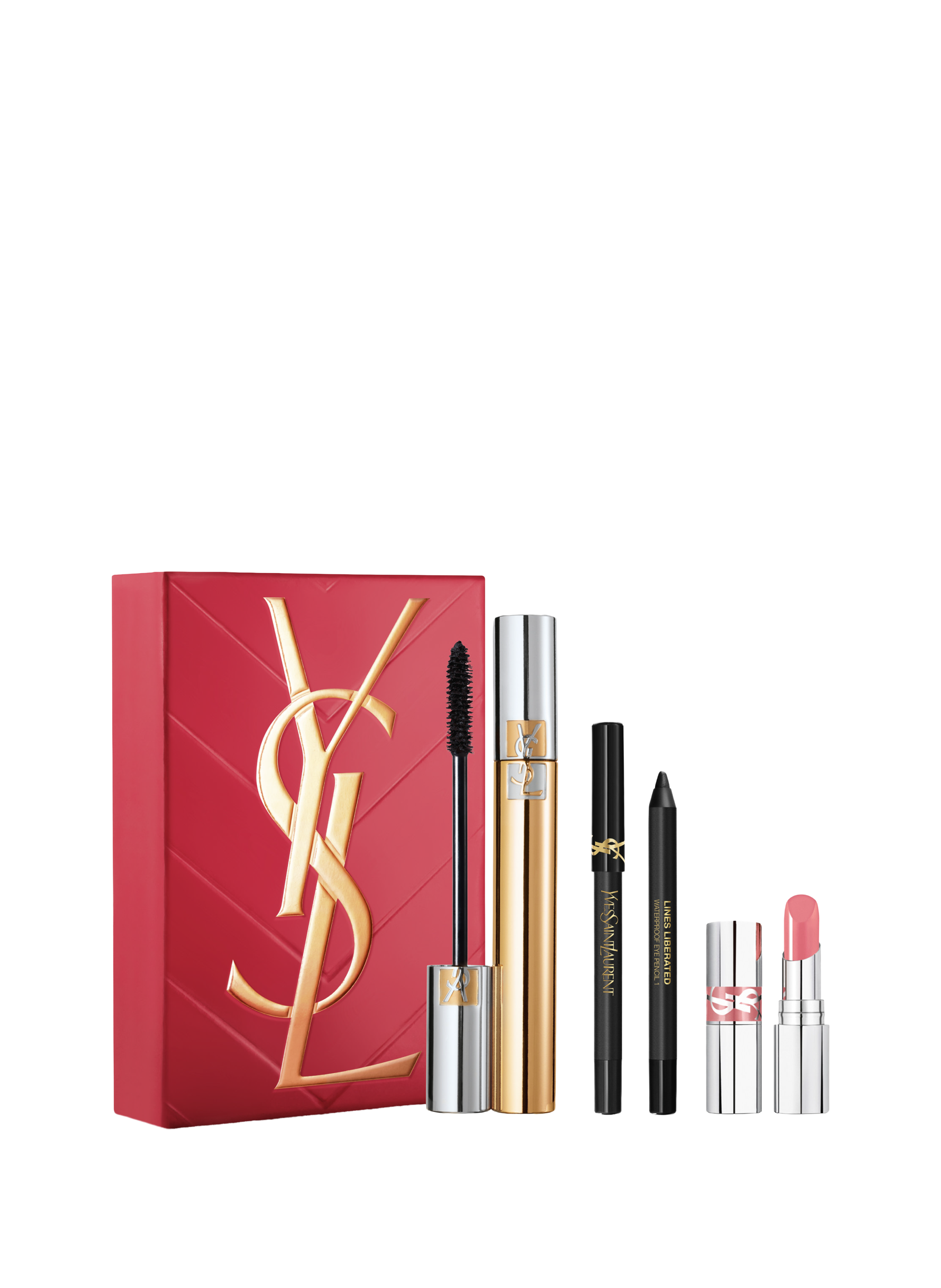 Volume Effect False Lashes Mascara - Makeup Gift Set YVES SAINT LAURENT 01 noir haute densité