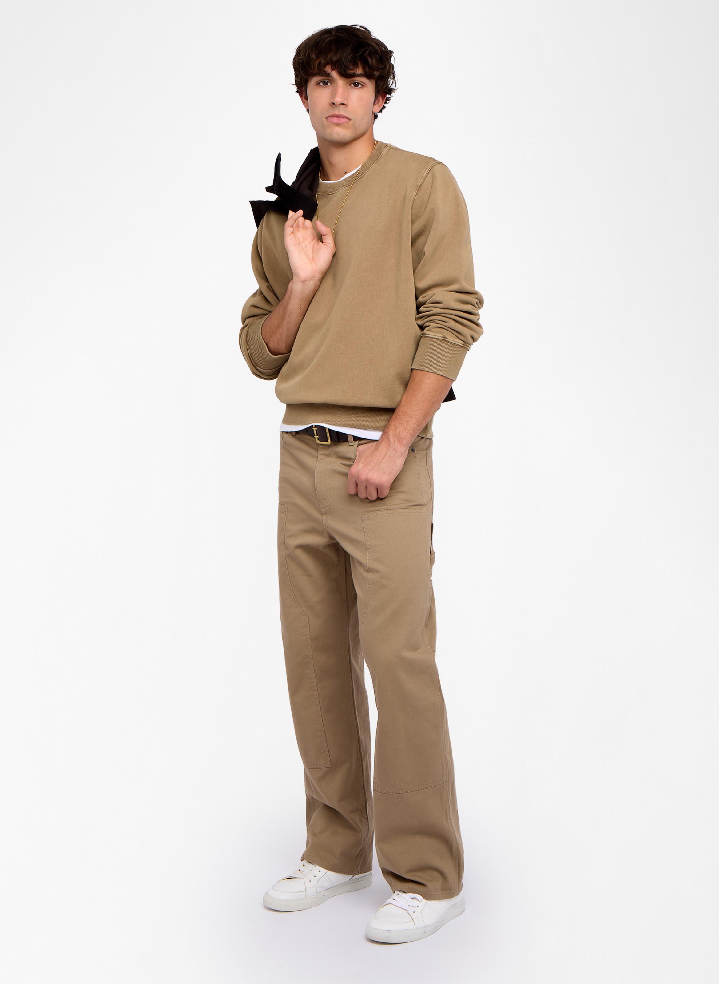 Sweat droit broderies dos aime ZADIG&VOLTAIRE Beige