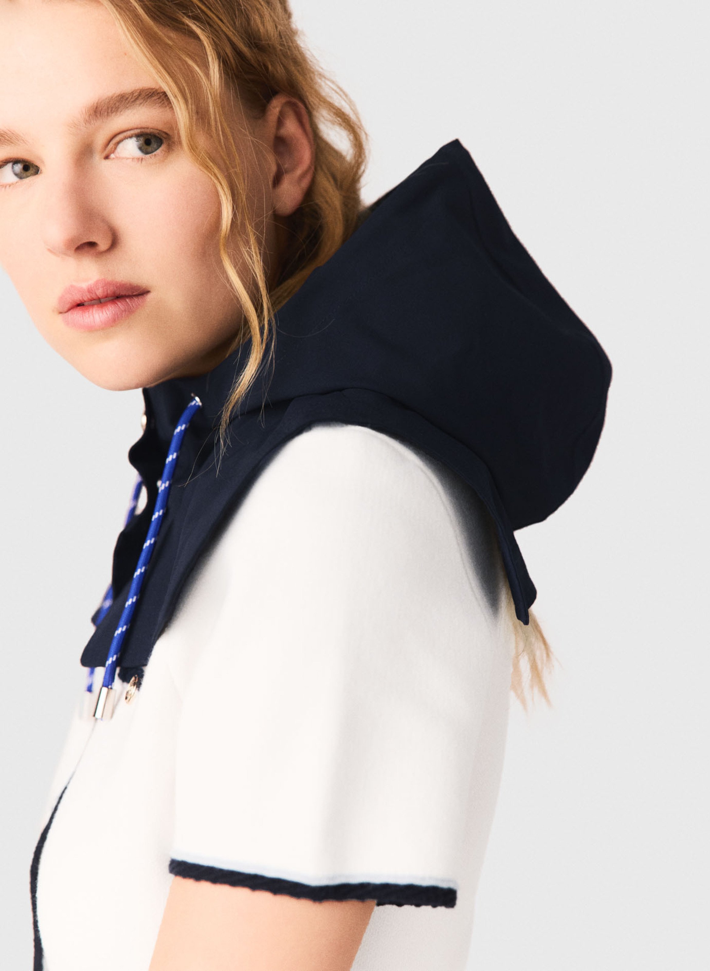 Capuche amovible MAJE Bleu