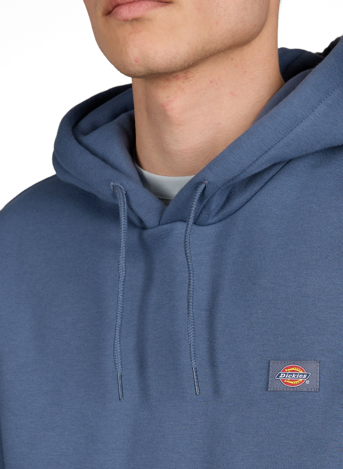 Sweat à capuche en coton mélangé DICKIES Bleu