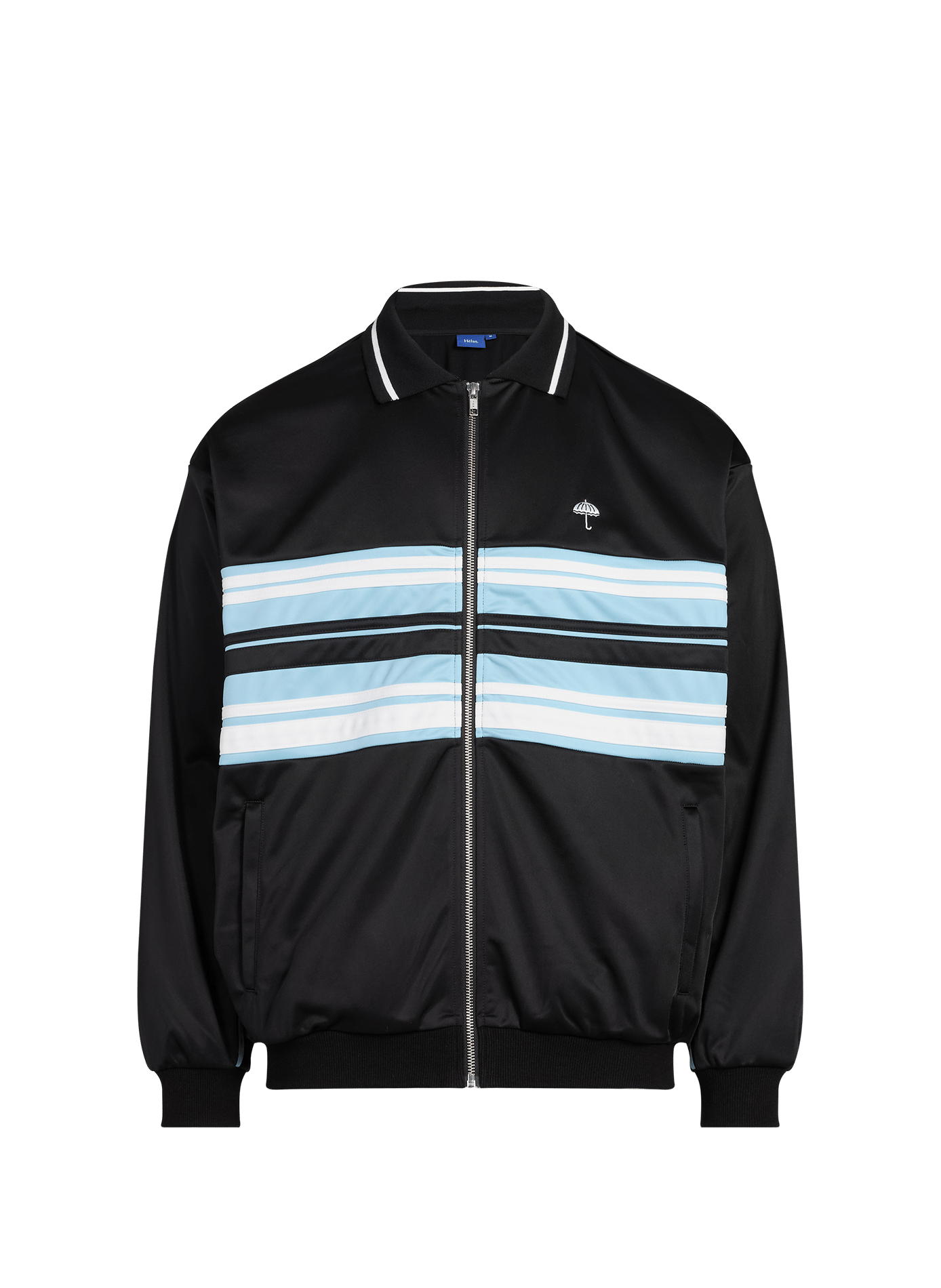 Veste de survêtement à col classique HELAS CAPS Noir