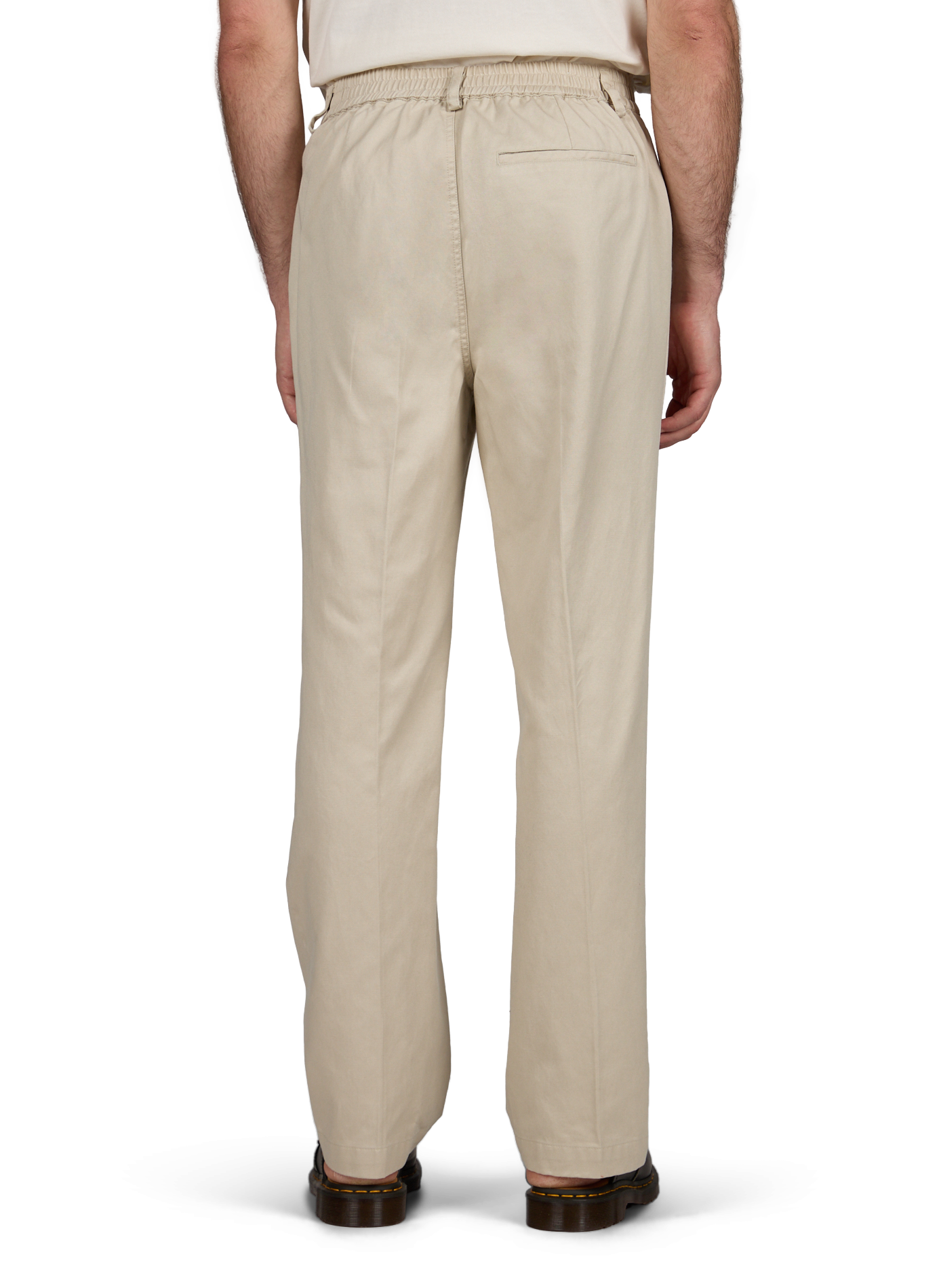 Pantalon Tucker 3750 en coton mélangé MINIMUM Beige