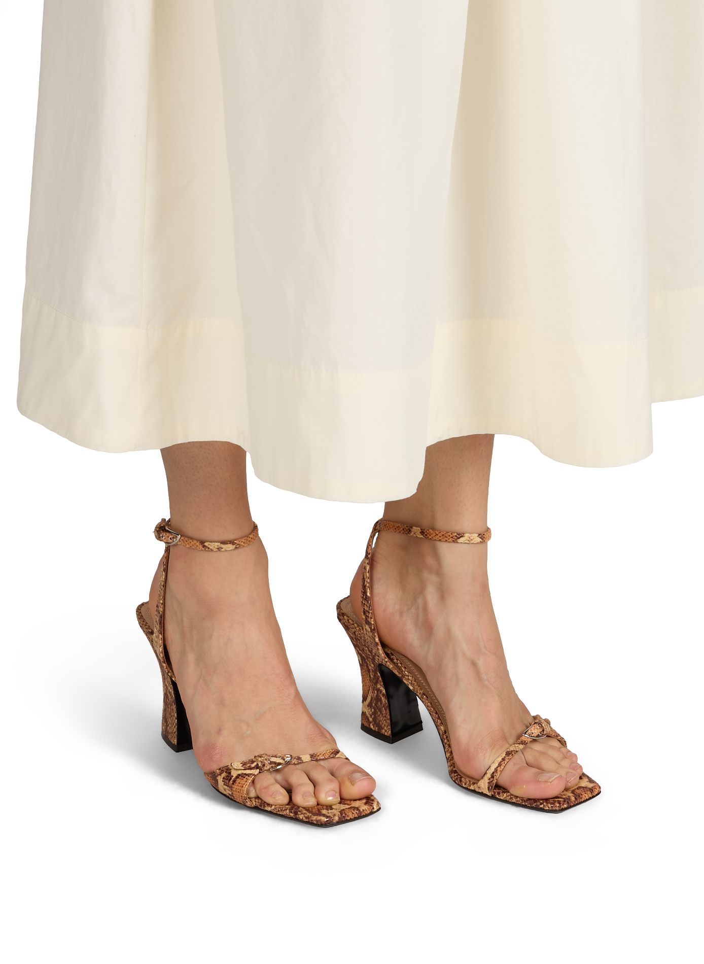 Sandales à talon Nodstalgia imprimé léopard NODALETO Multicolore