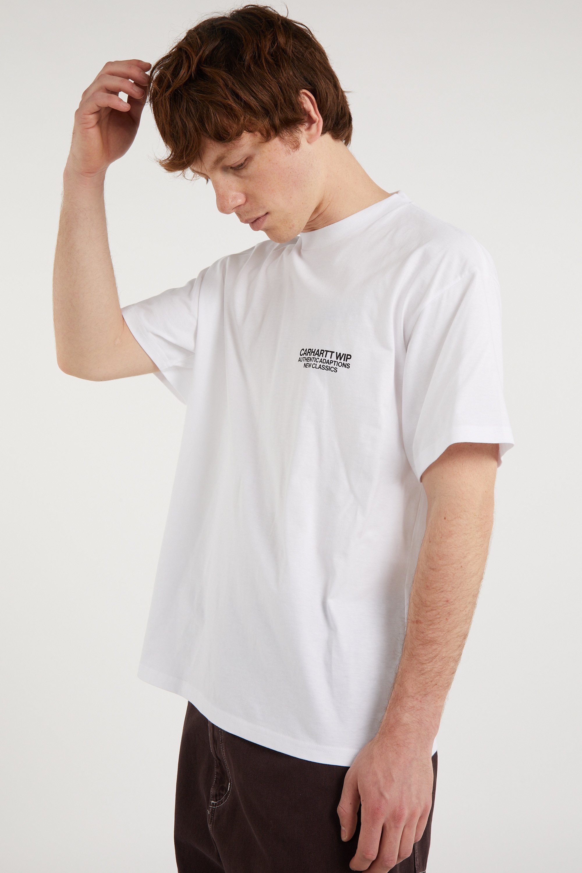 T-shirt s/s sean hamilton 03 t-shirt CARHARTT WIP Blanc