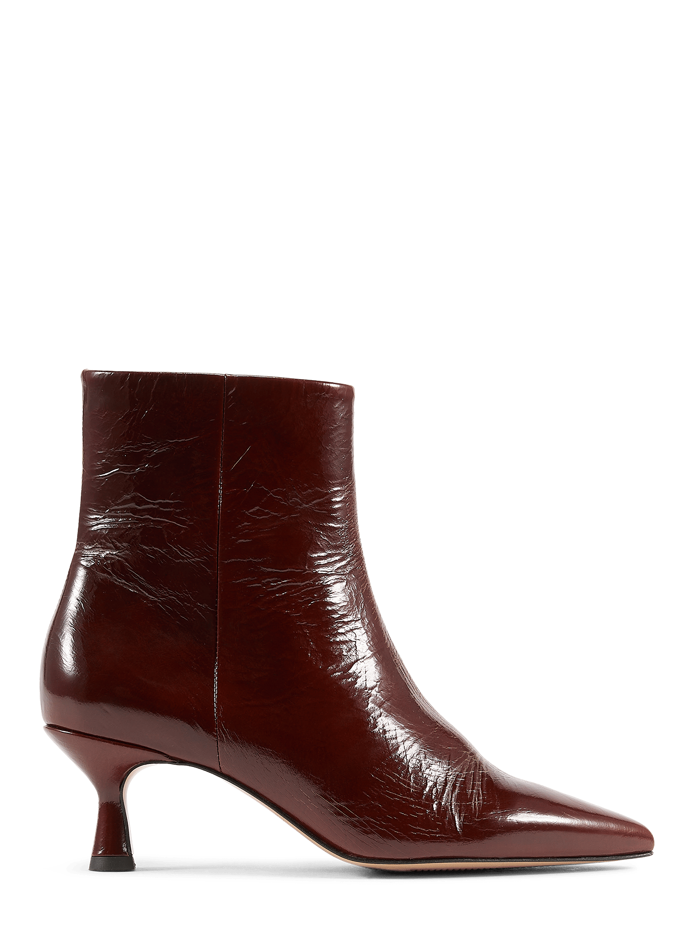 Bottines en cuir velours SAISON 1865 Rouge