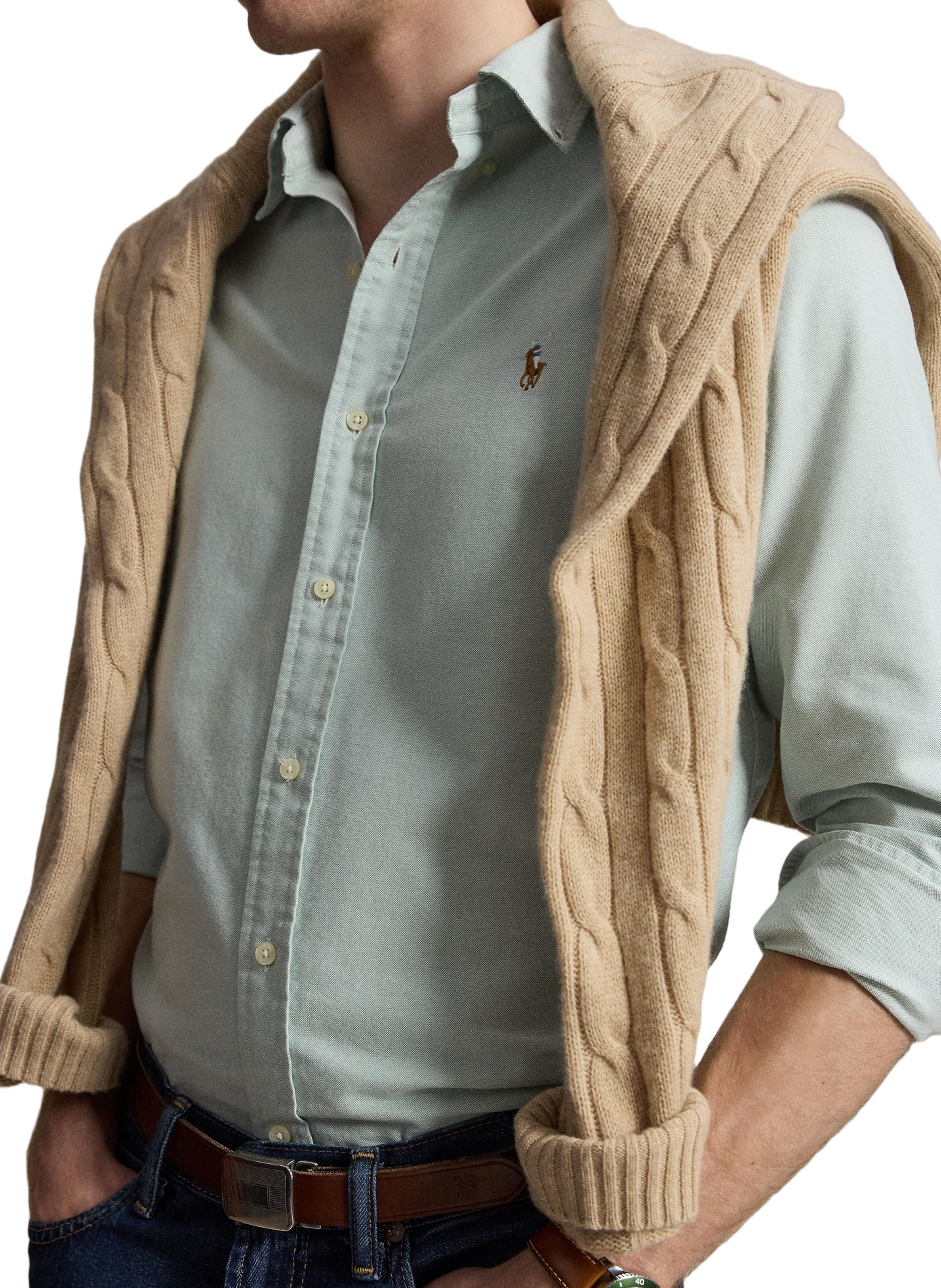 Cotton shirt | Blue POLO RALPH LAUREN Men