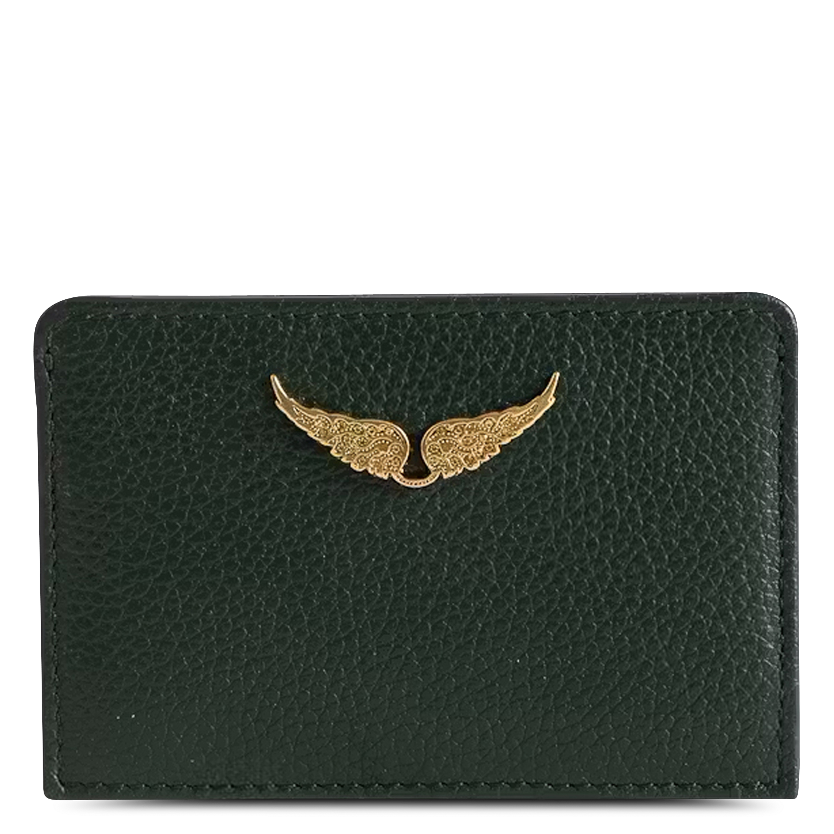 Lederen kaarthouder zv pass  Emerald