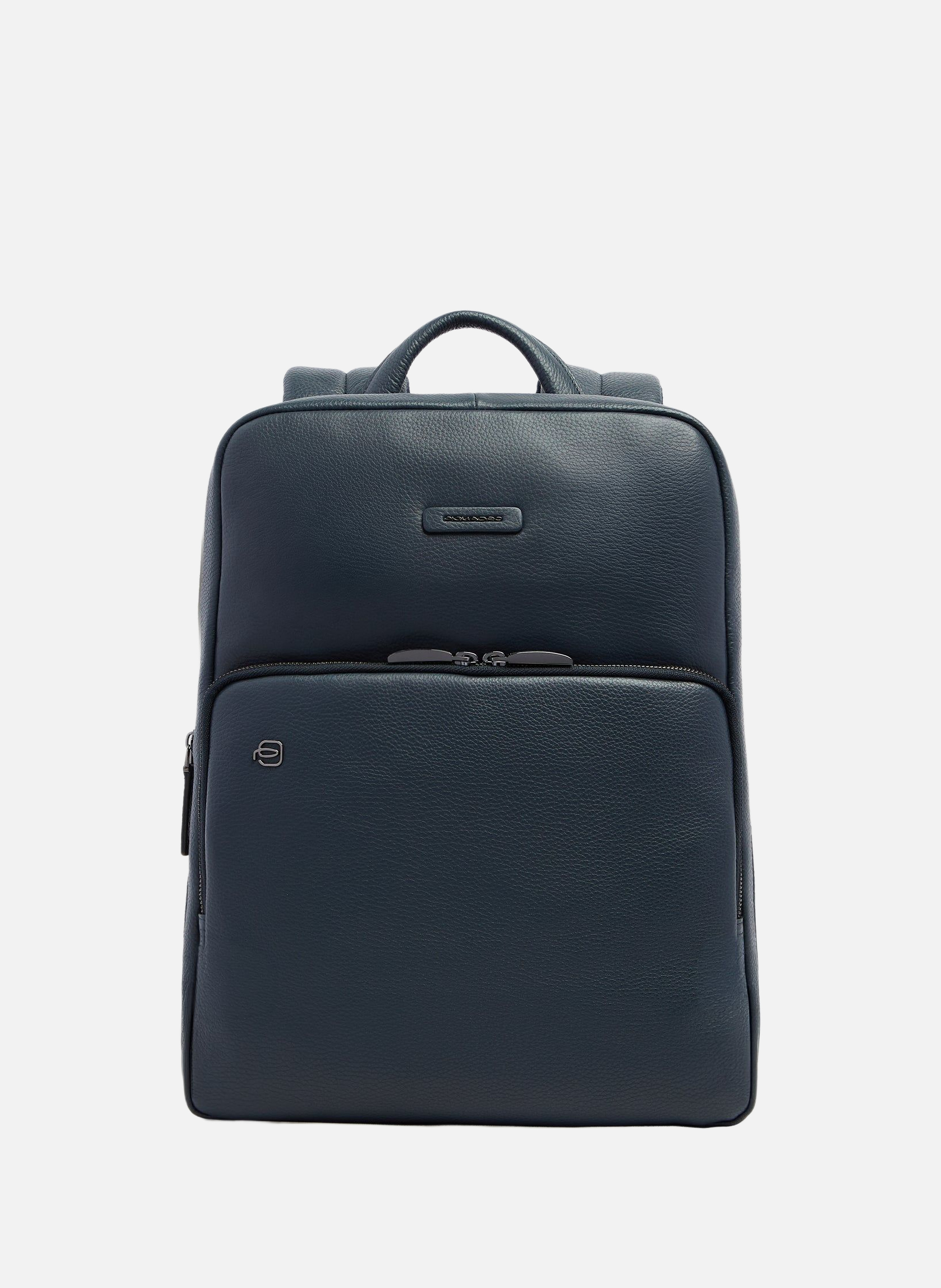 Slanke rugzak voor 14" laptop PIQUADRO Blauw
