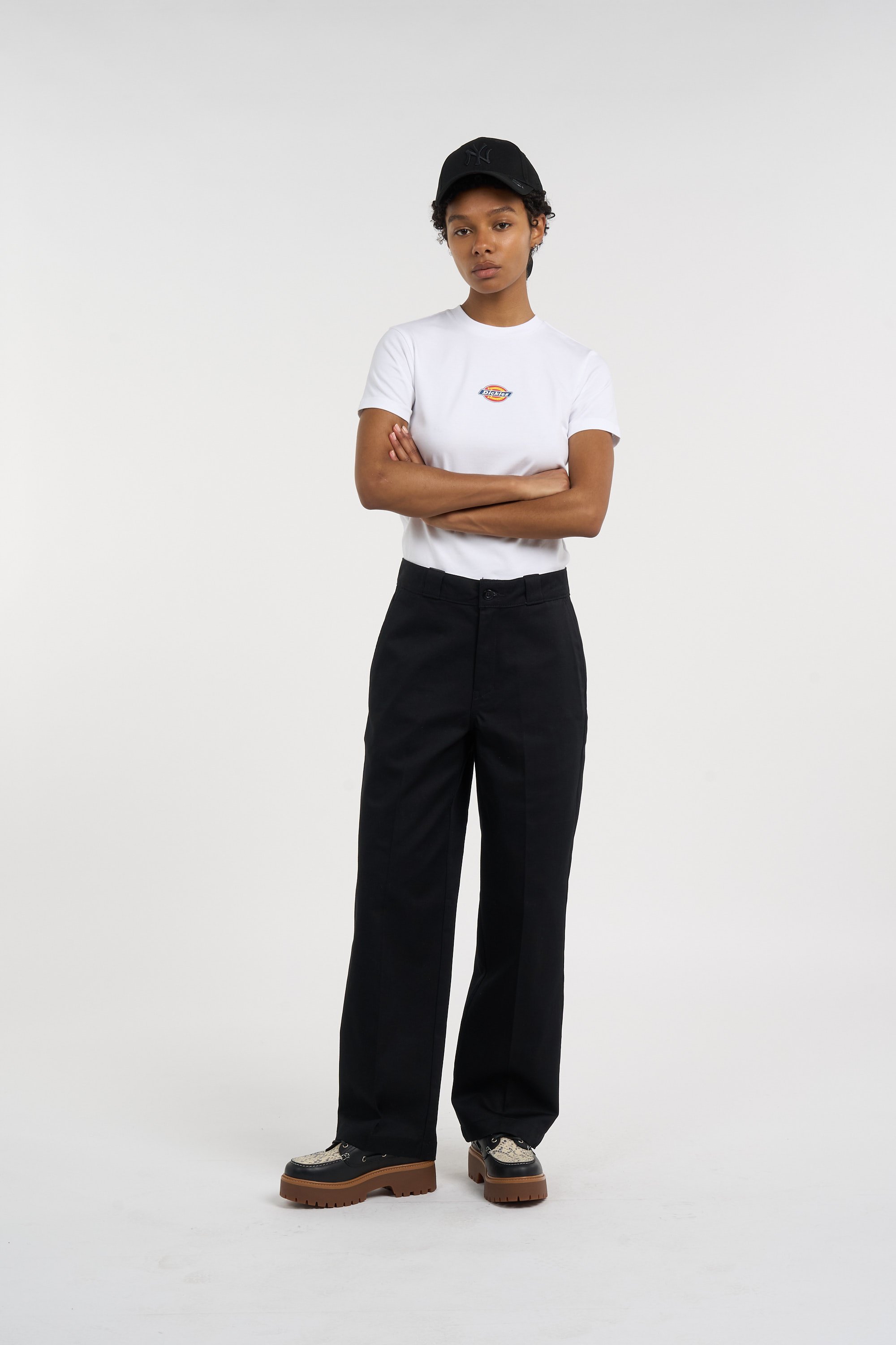T-shirt maple valley reg tee w DICKIES Blanc