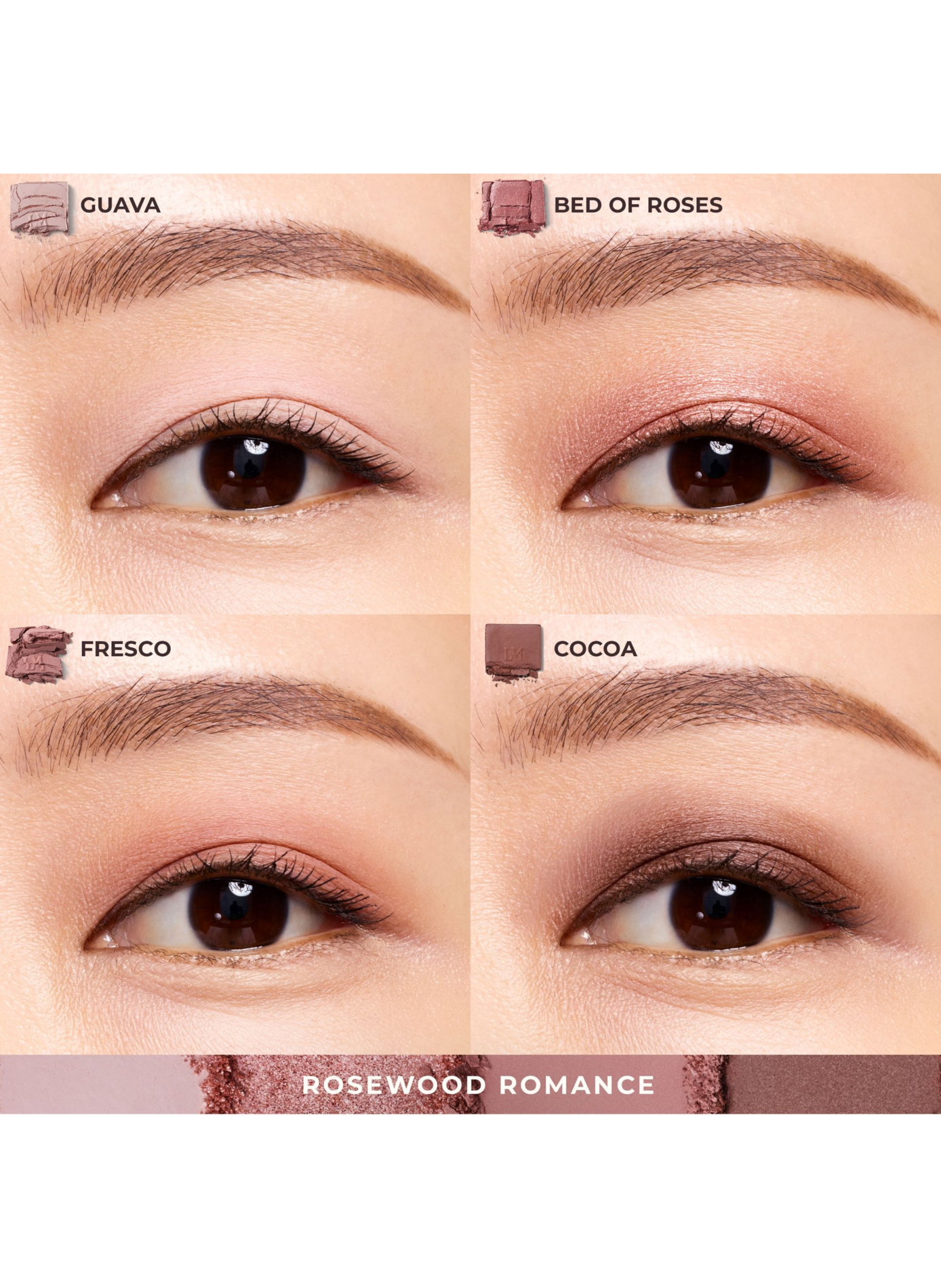 Caviar Eye Shadow Quad LAURA MERCIER Rosewood romance