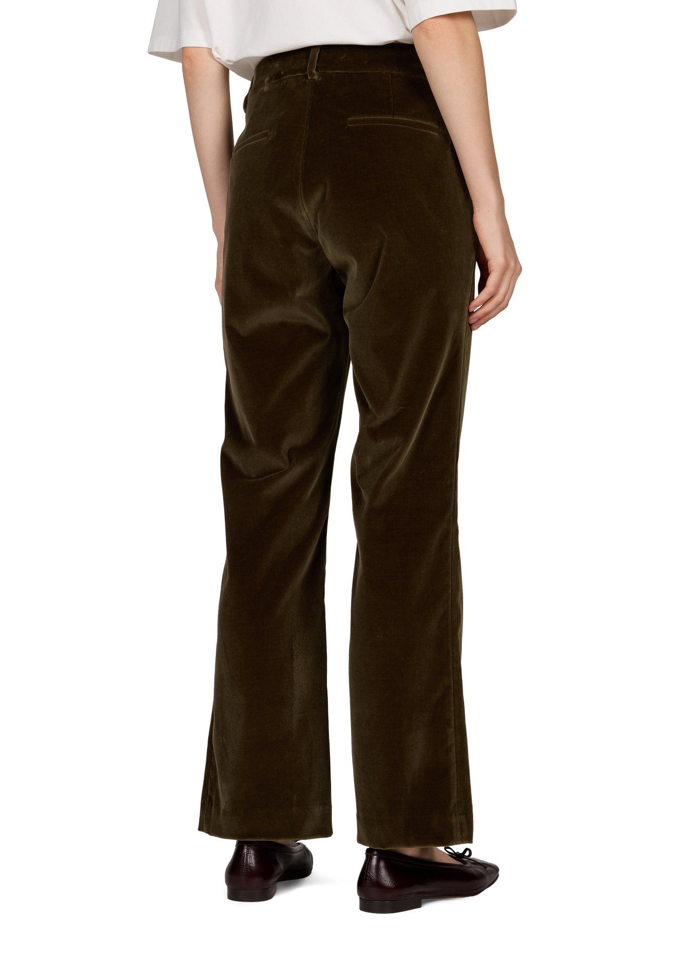 Straight cotton trousers  LA DOUBLEJ Brown