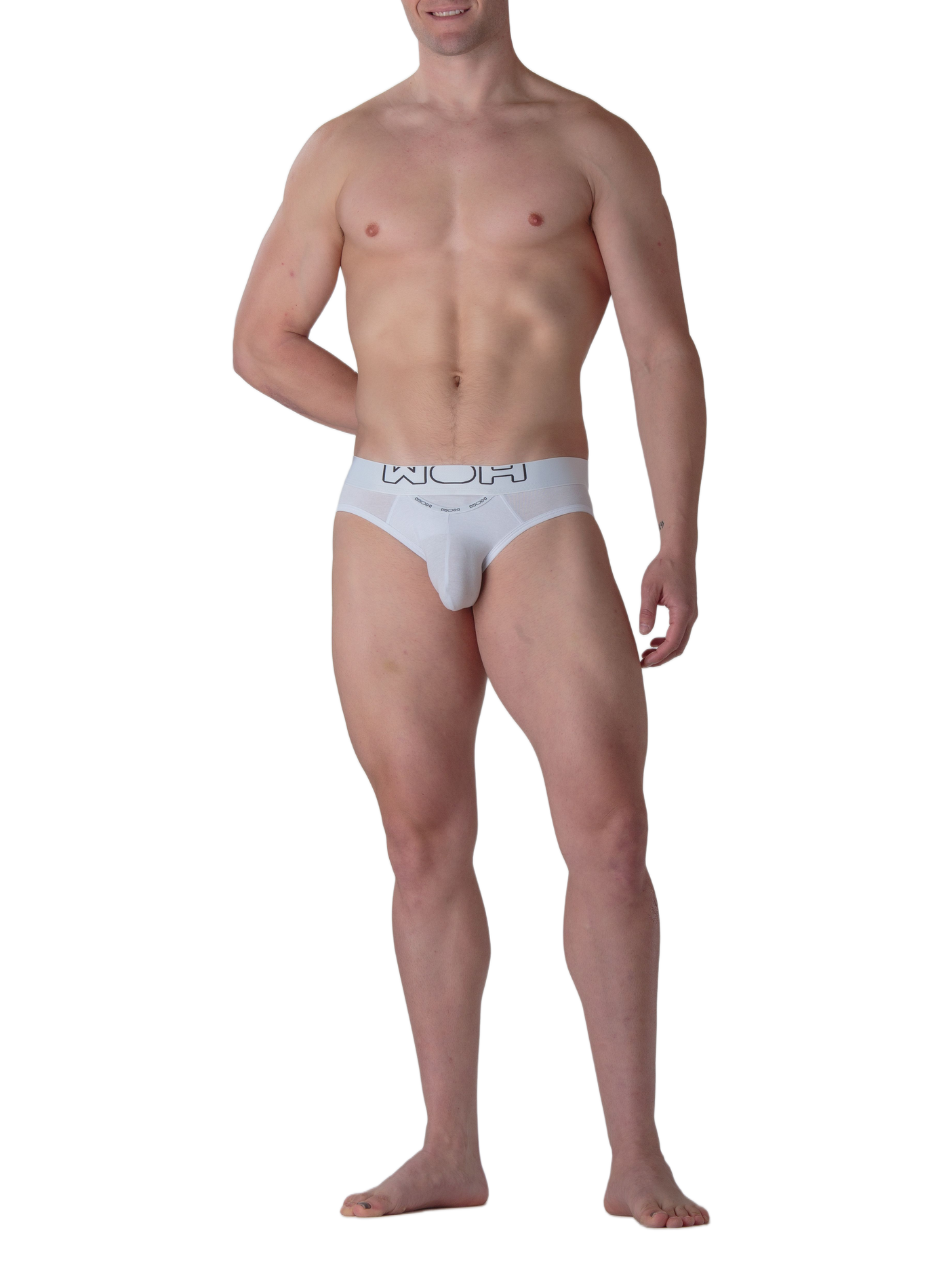 Slip aus Baumwollmischung WOH Weiss
