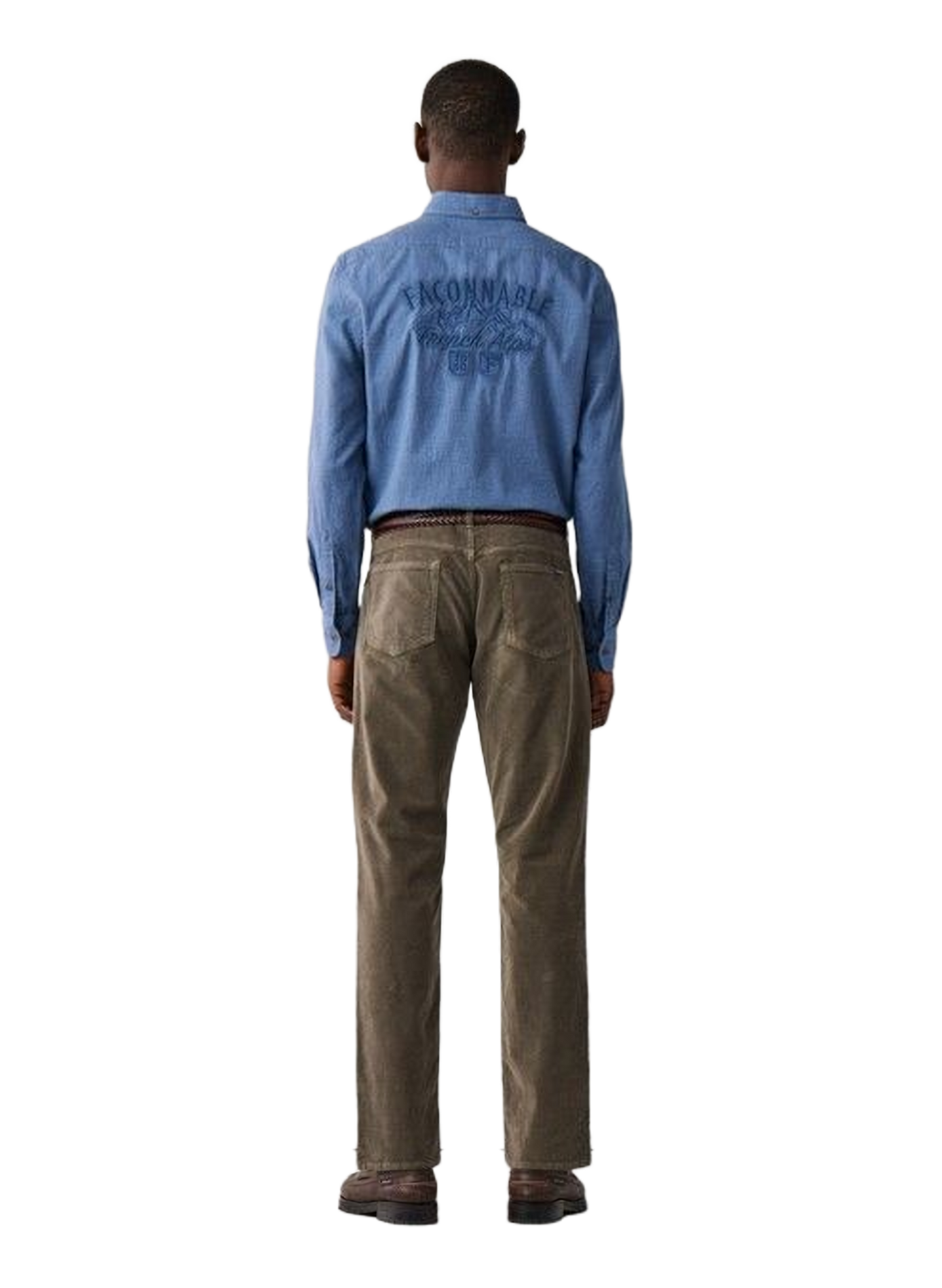 Straight trousers  FACONNABLE Khaki