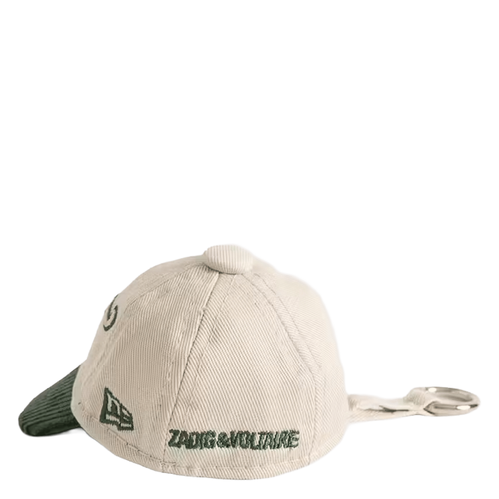 Porte-clés casquette new era x zv ZADIG&VOLTAIRE Blanc