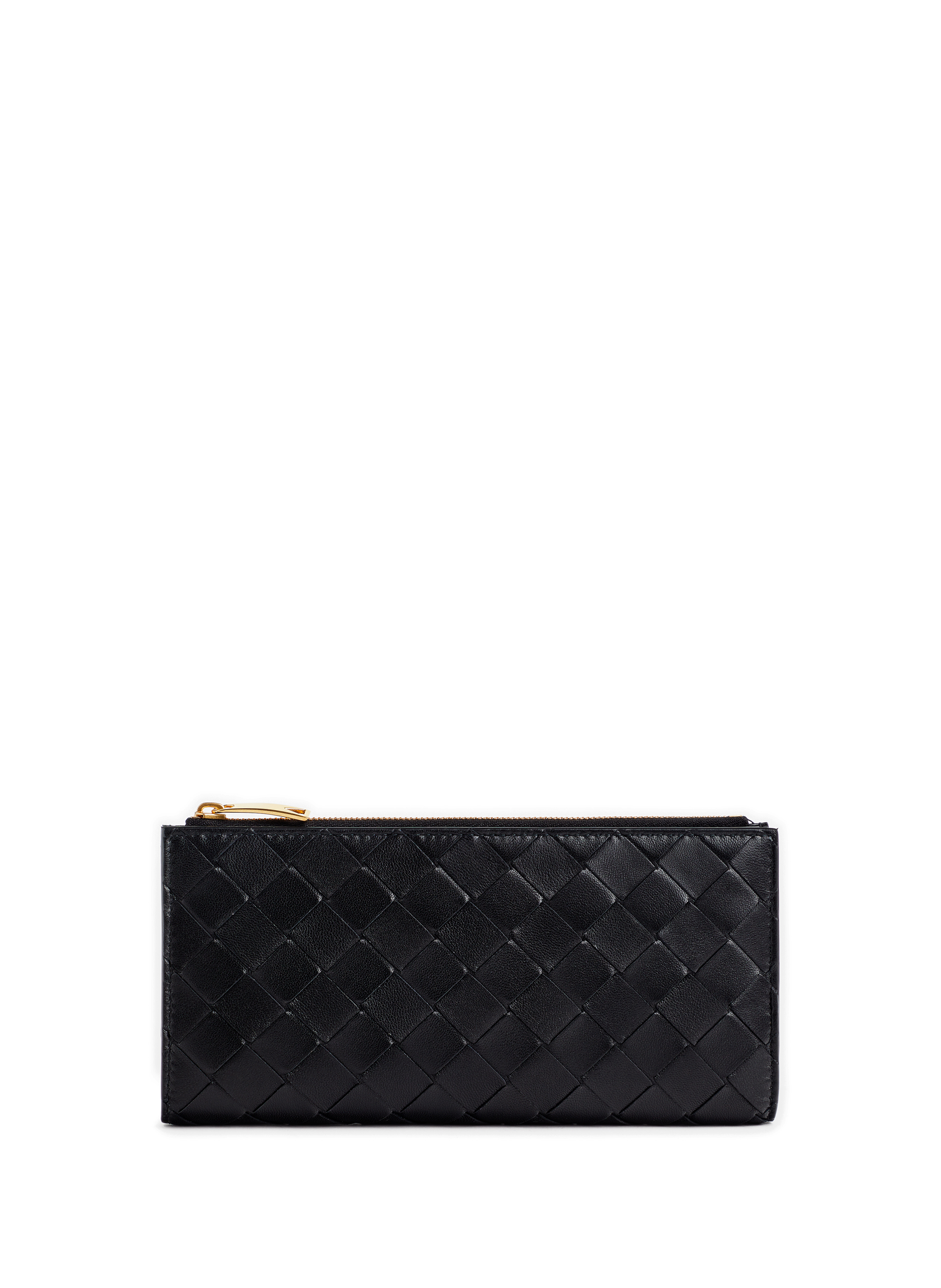 BOTTEGA VENETA Portefeuille en cuir Noir
