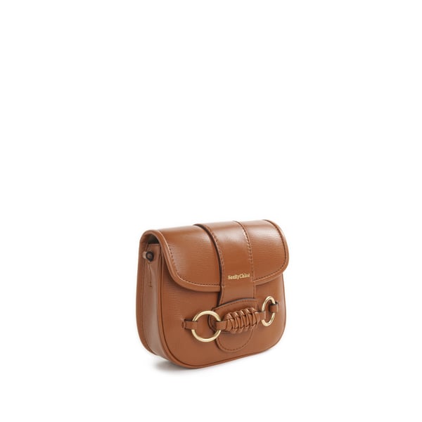 Sac porté épaule Saddie en cuir