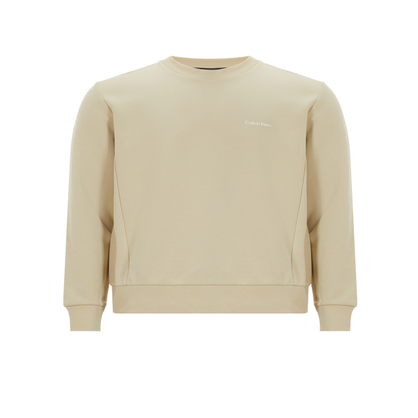 Calvin Klein Cotton-blend Sweatshirt In Brown