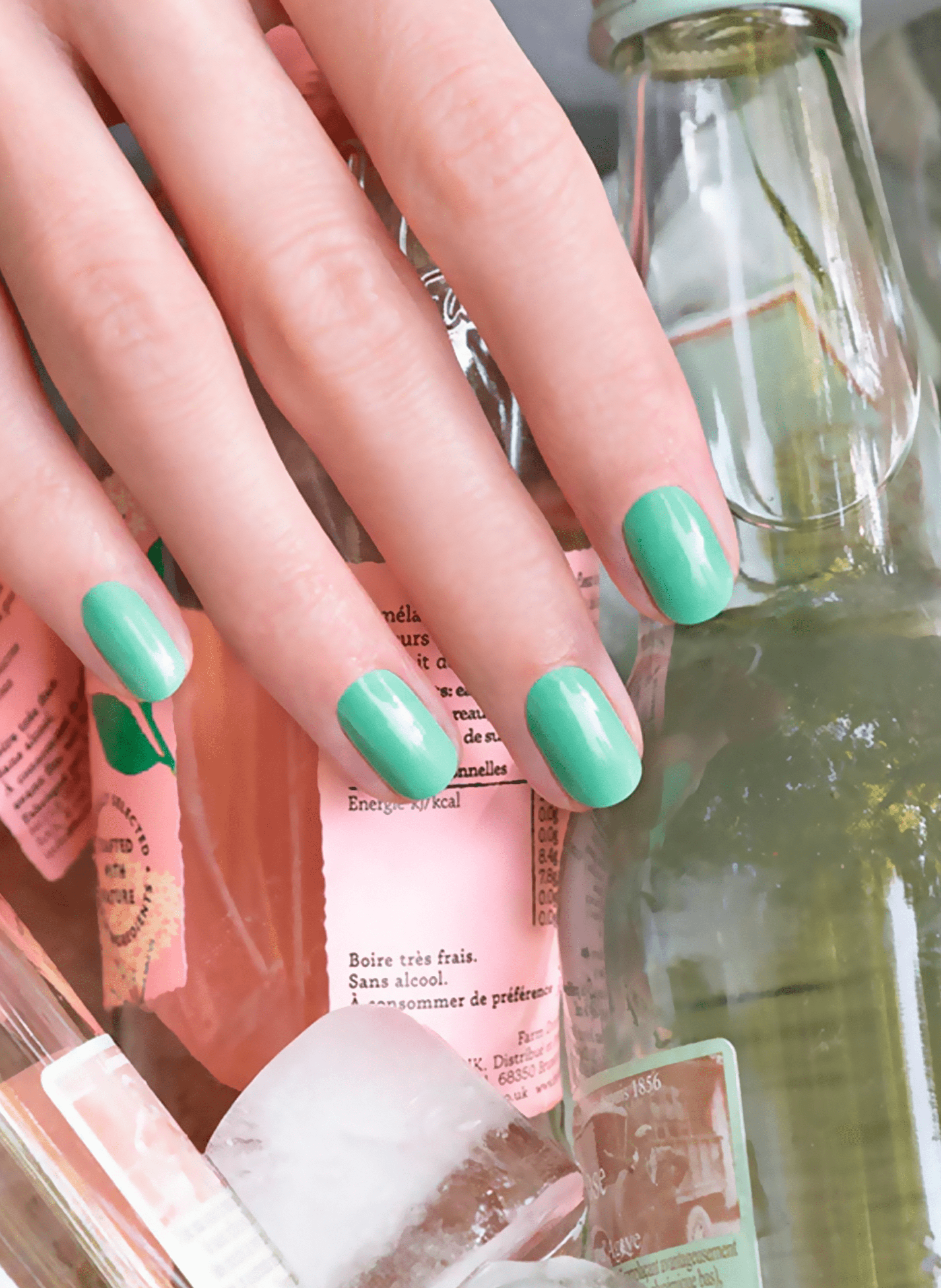 Vernis Green Flash MANUCURIST Amande