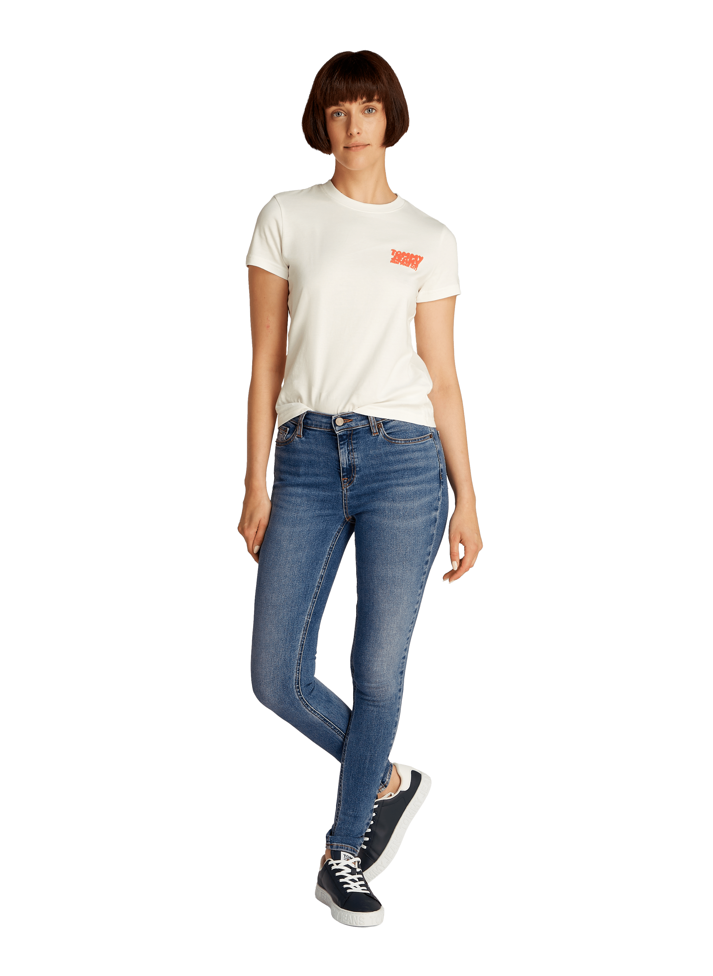 Jean skinny Nora taille mi-haute TOMMY HILFIGER Bleu