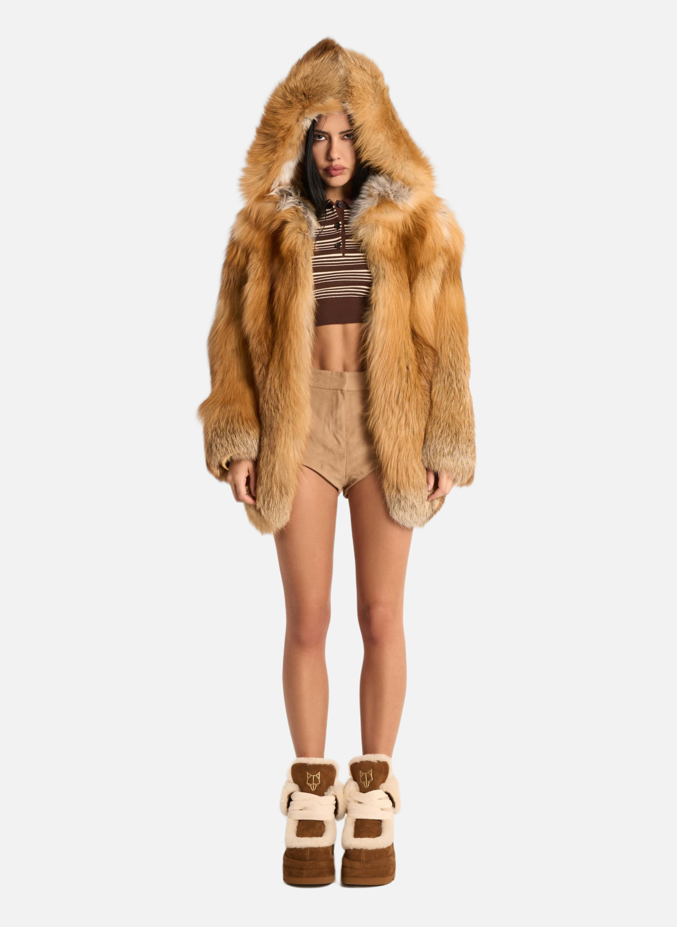 Bottes bambi NAKED WOLFE Marron