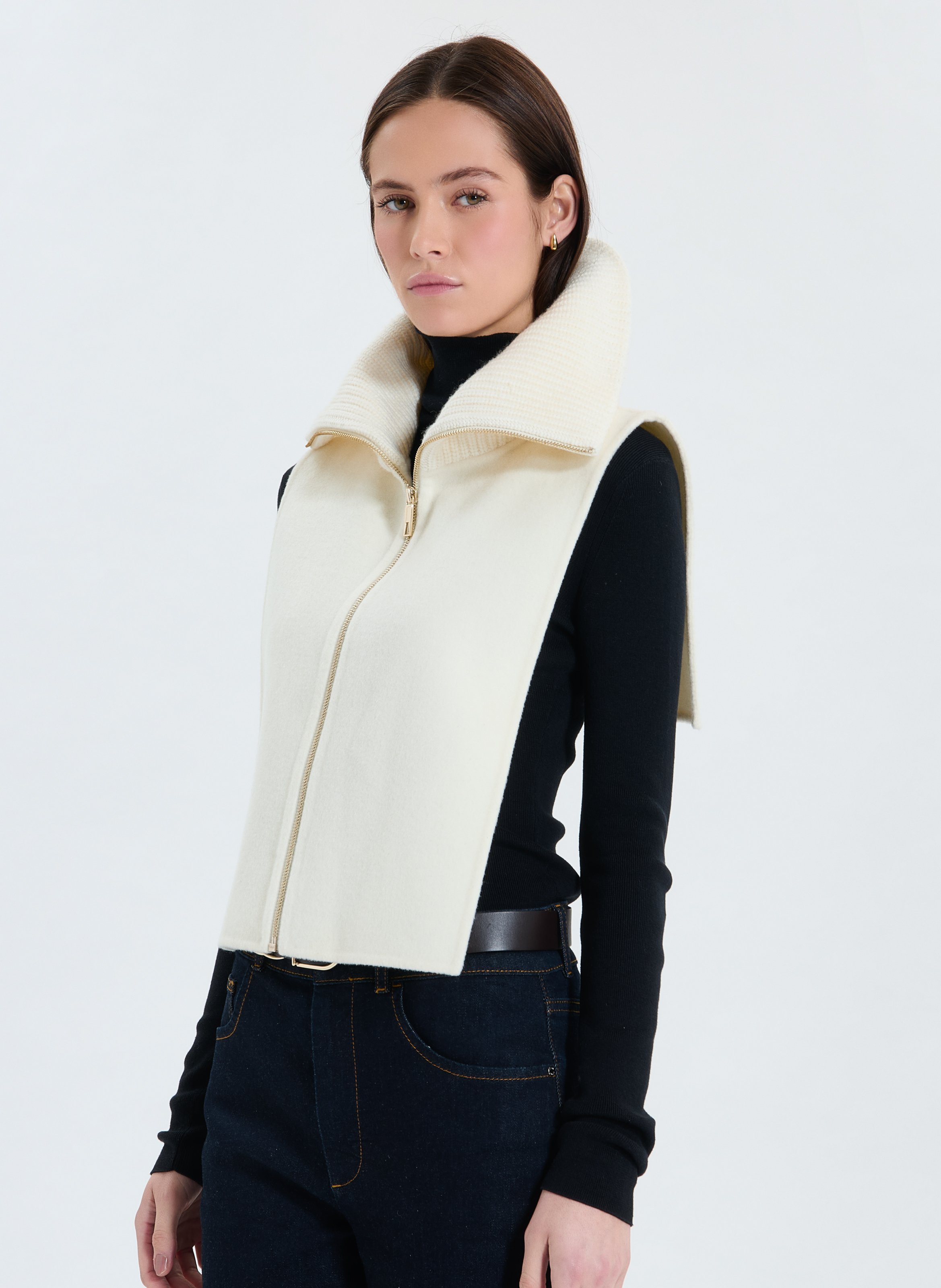 Col cassandra ZAPA Blanc