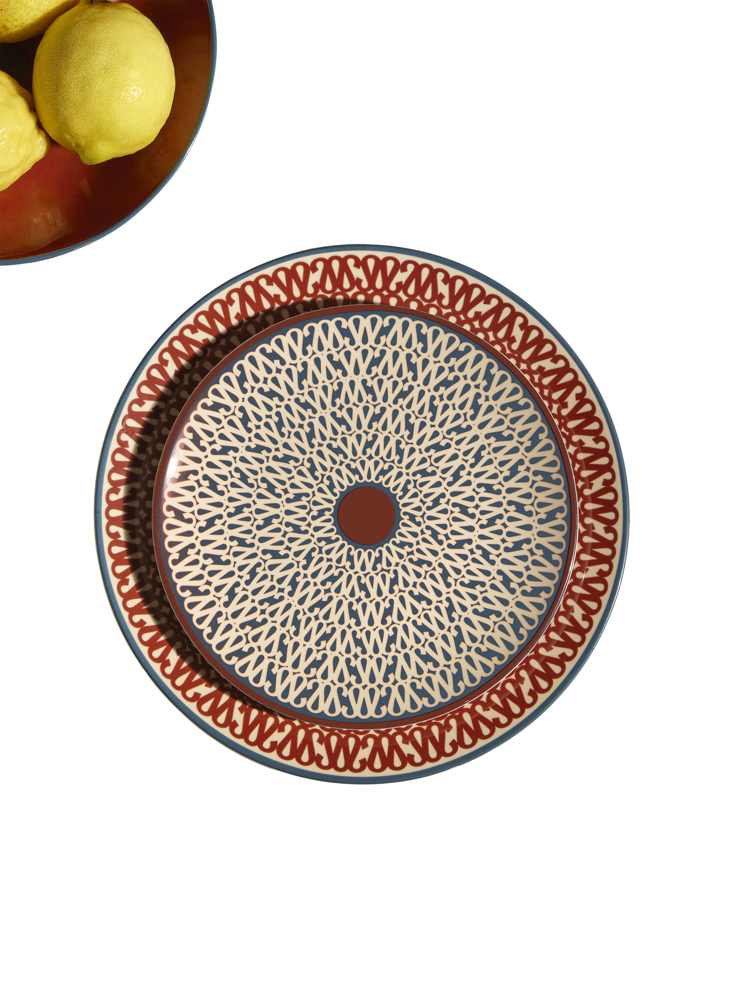 Assiette à dessert sarah MAISON SARAH LAVOINE Rouge