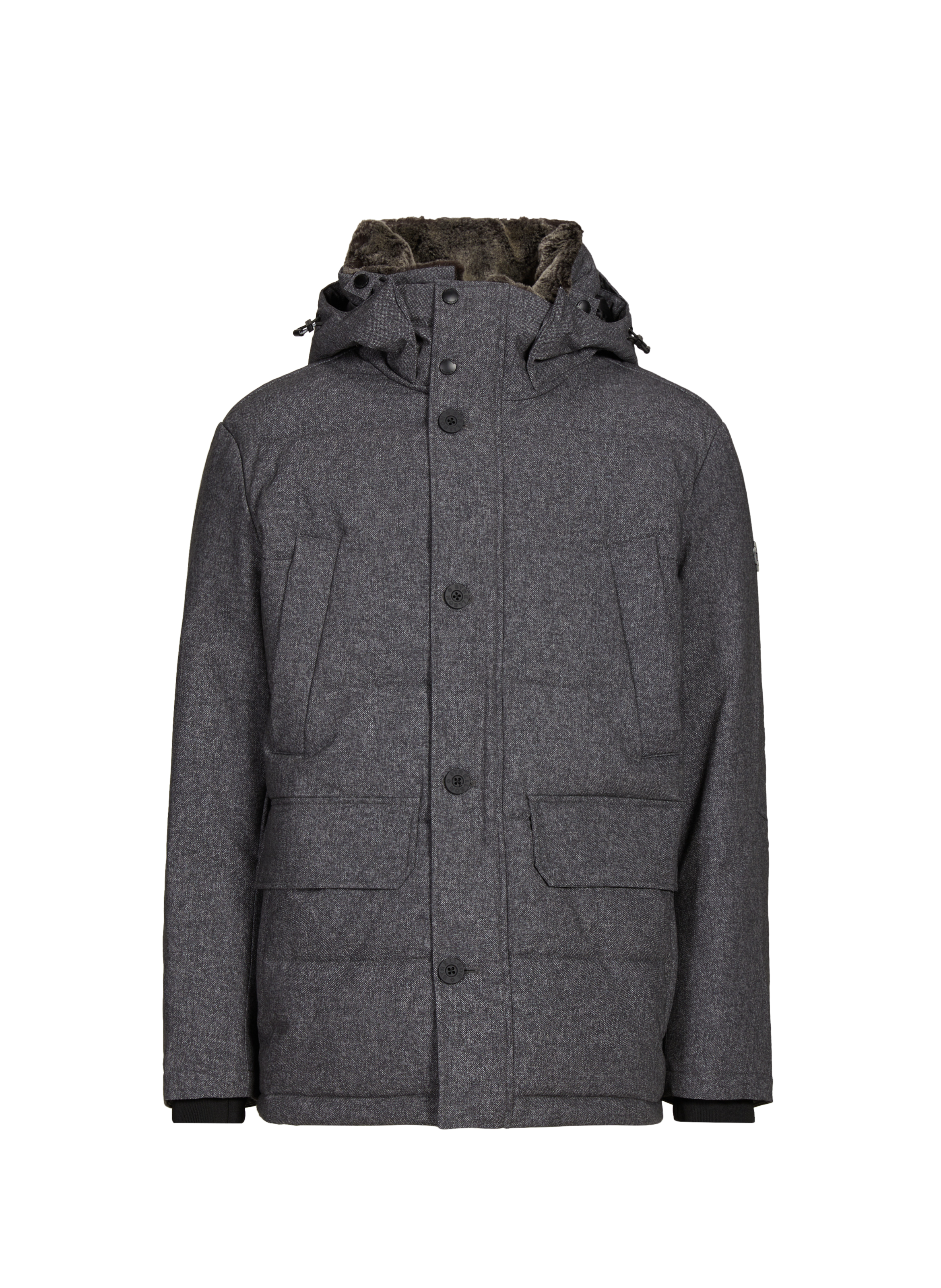 STRELLSON Doudoune matelassée avec col à capuche Bleu