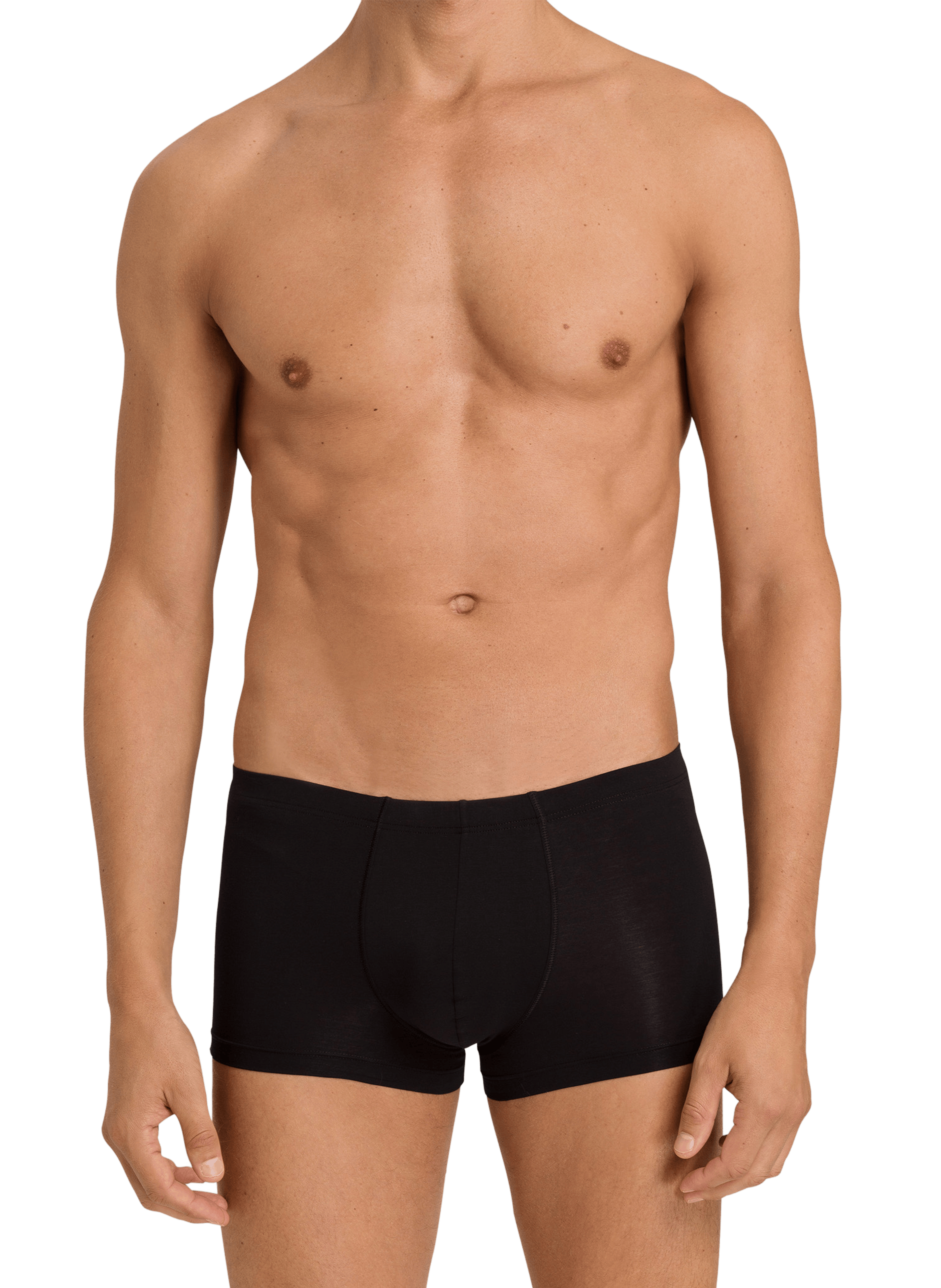 Cotton boxers HANRO Black