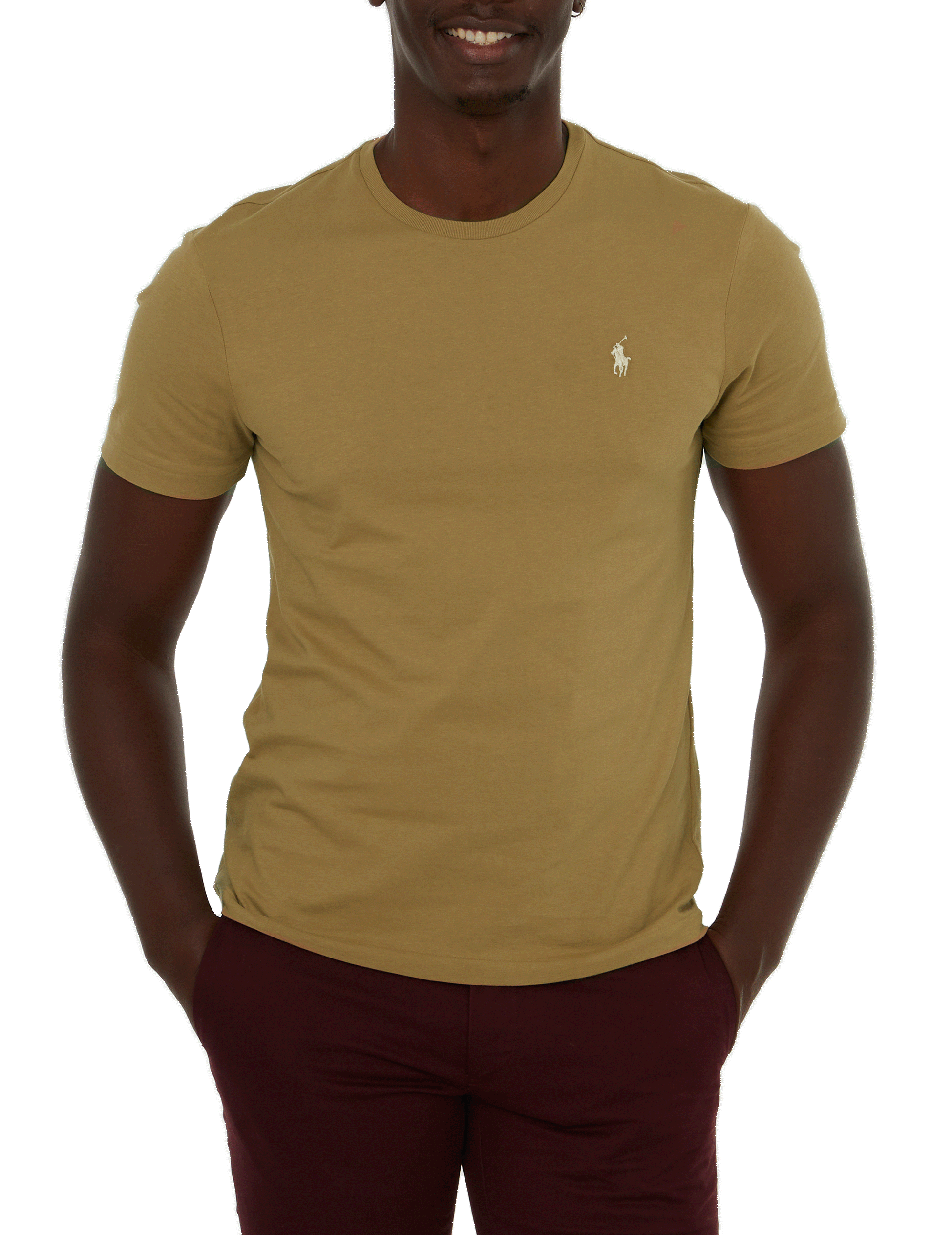 POLO RALPH LAUREN Cotton T-shirt Brown