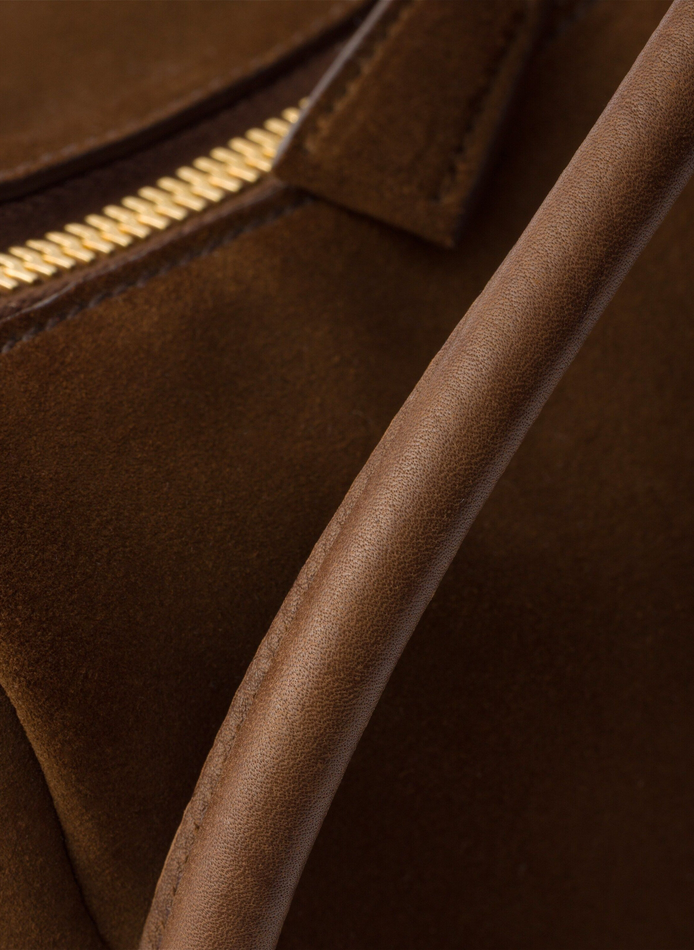 Sac prada darling en daim PRADA Marron