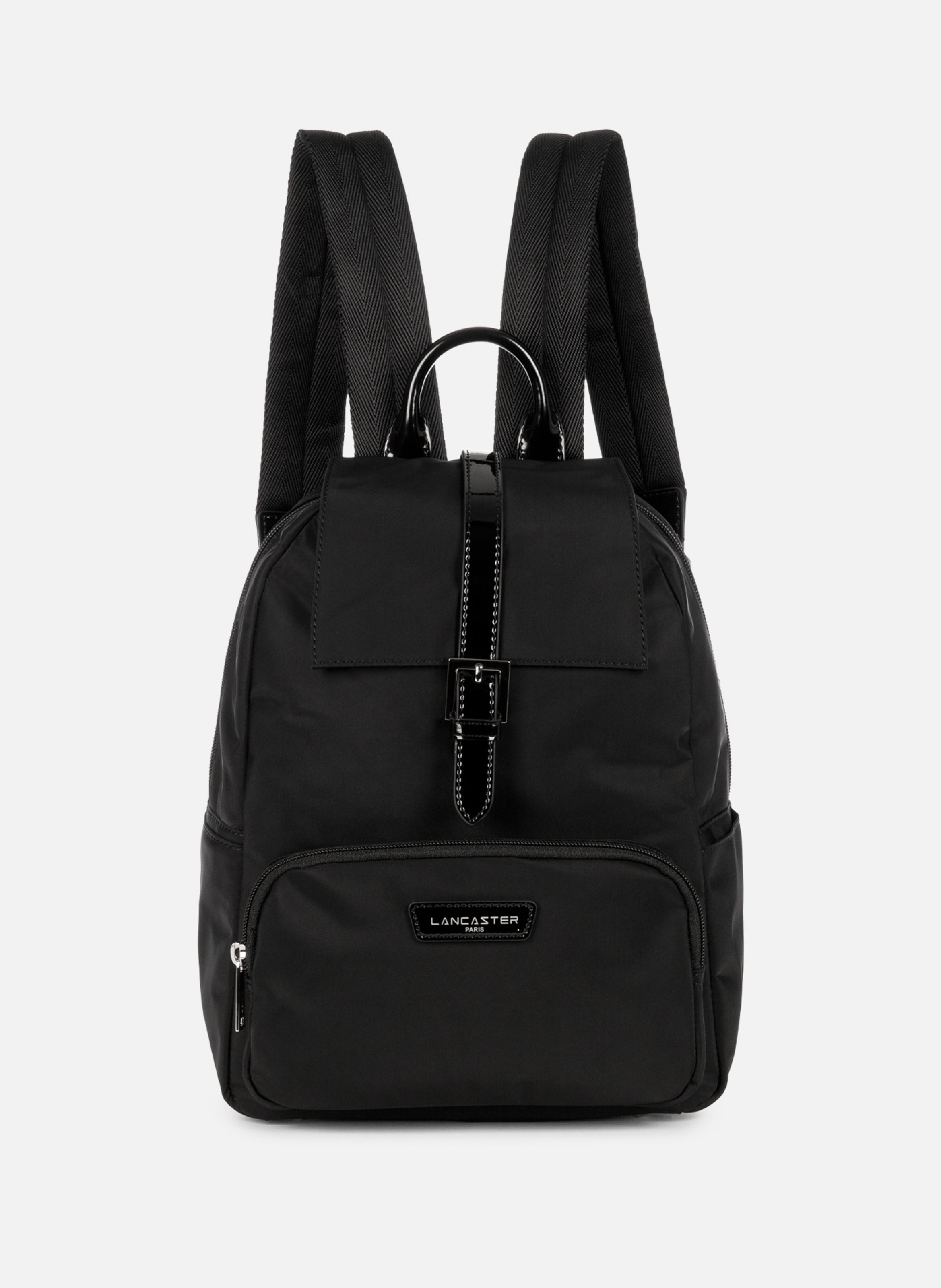 Sac à dos - basic verni LANCASTER Noir