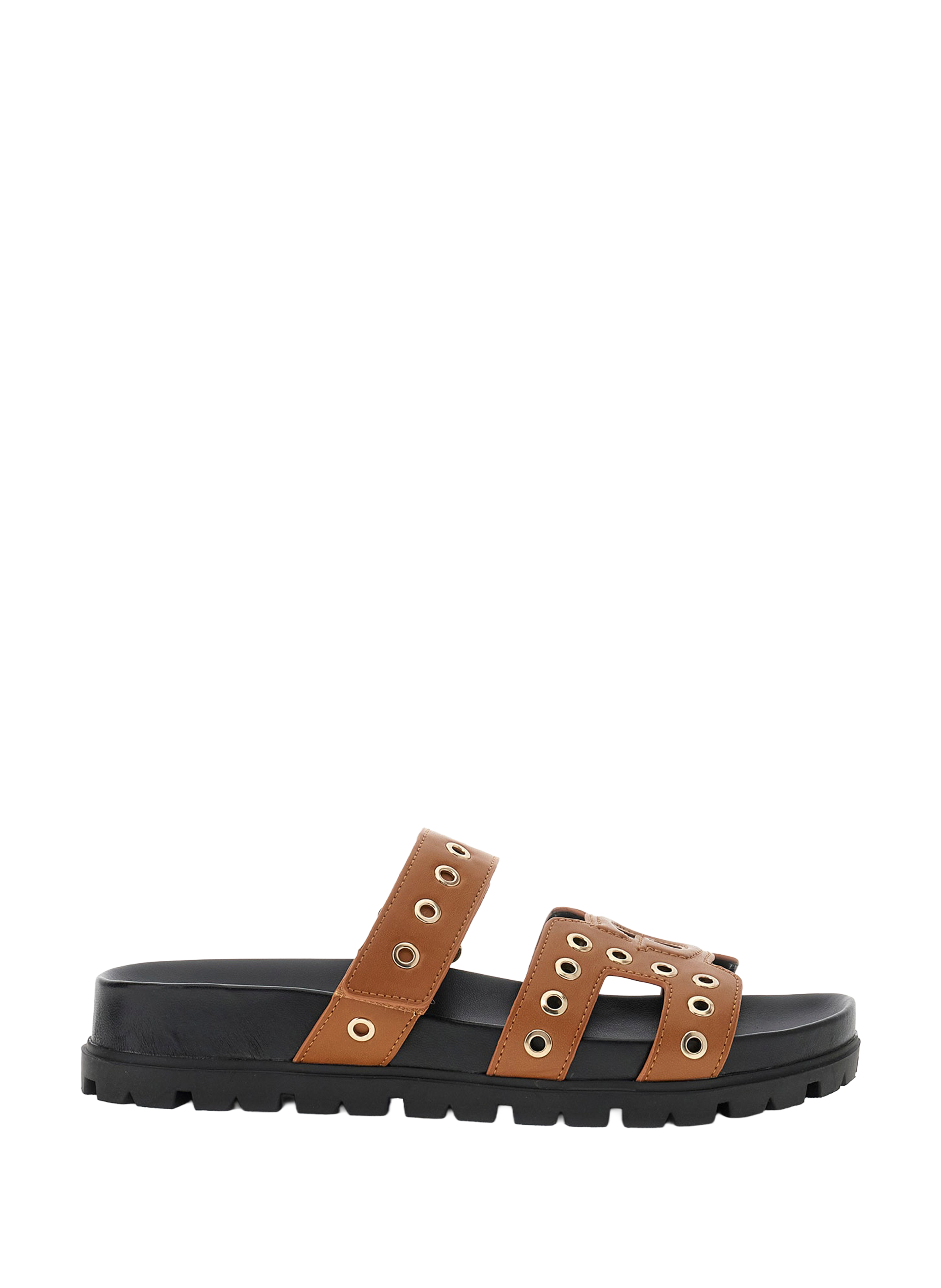 Platform sandals GUESS Brown