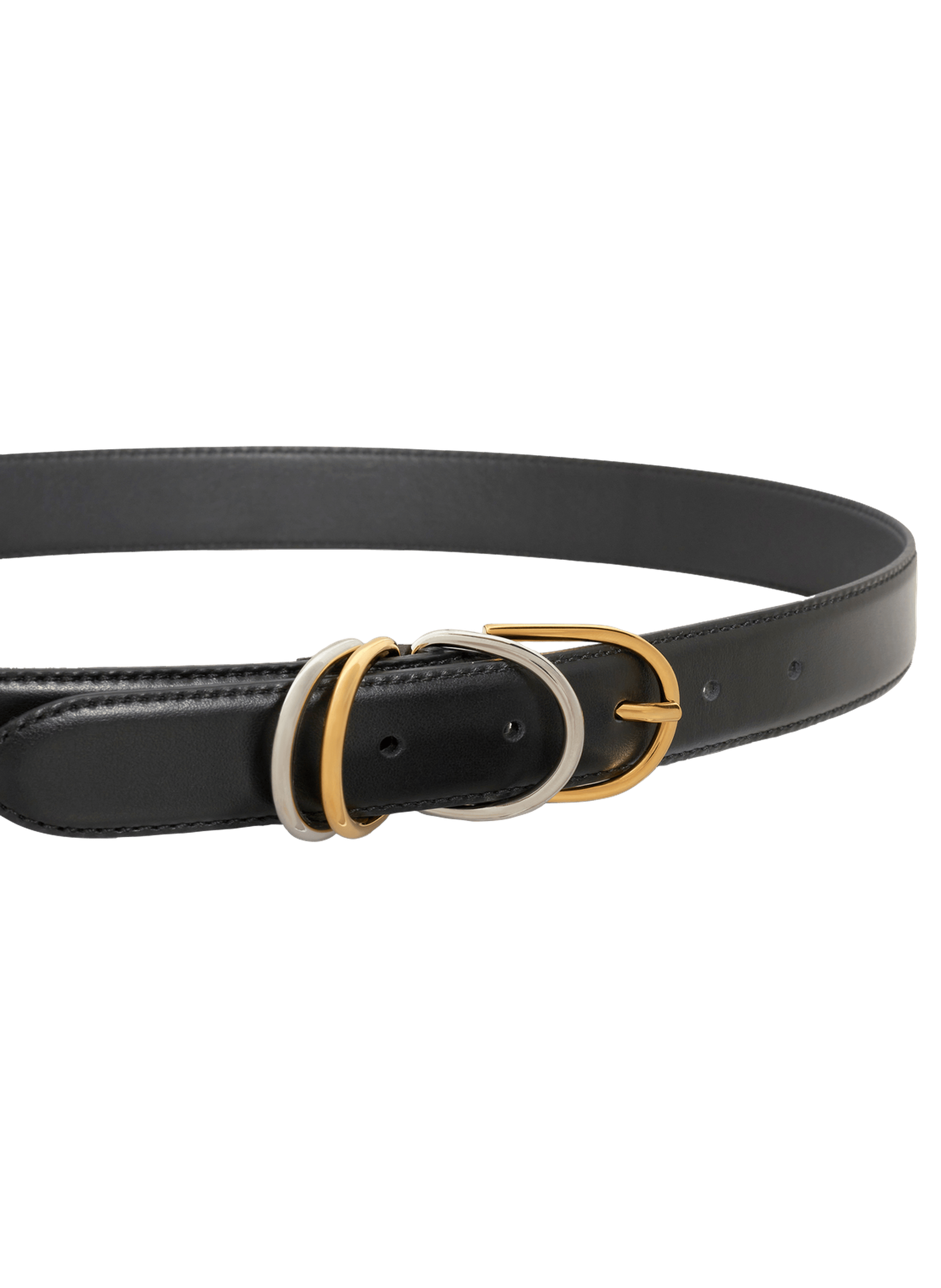 Ceinture en cuir - constance PABLO Noir