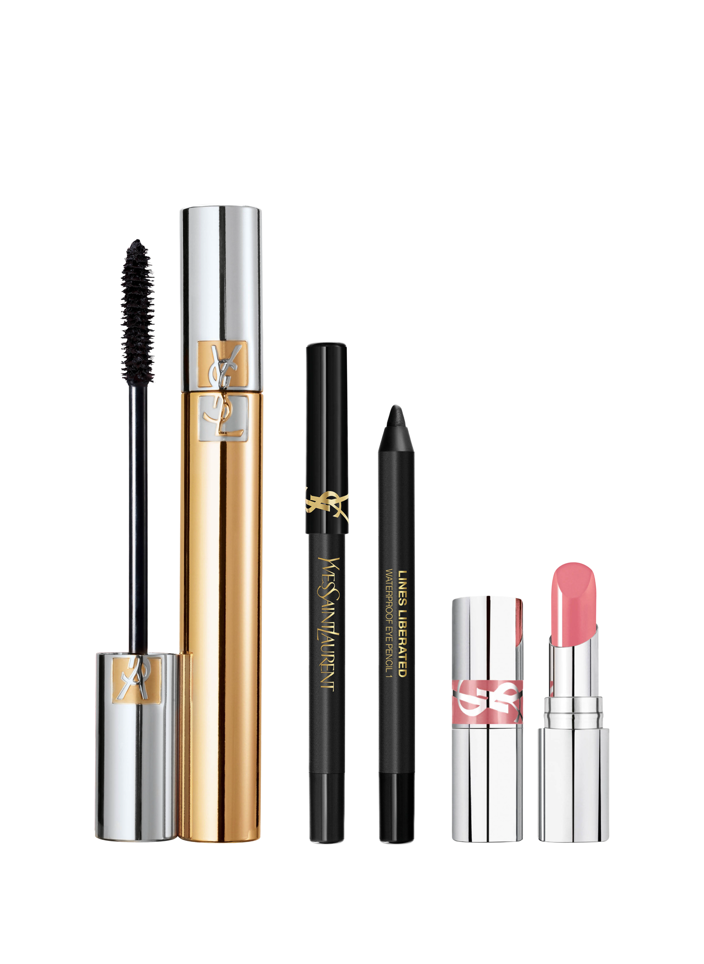 Volume Effect False Lashes Mascara - Makeup Gift Set YVES SAINT LAURENT 01 noir haute densité