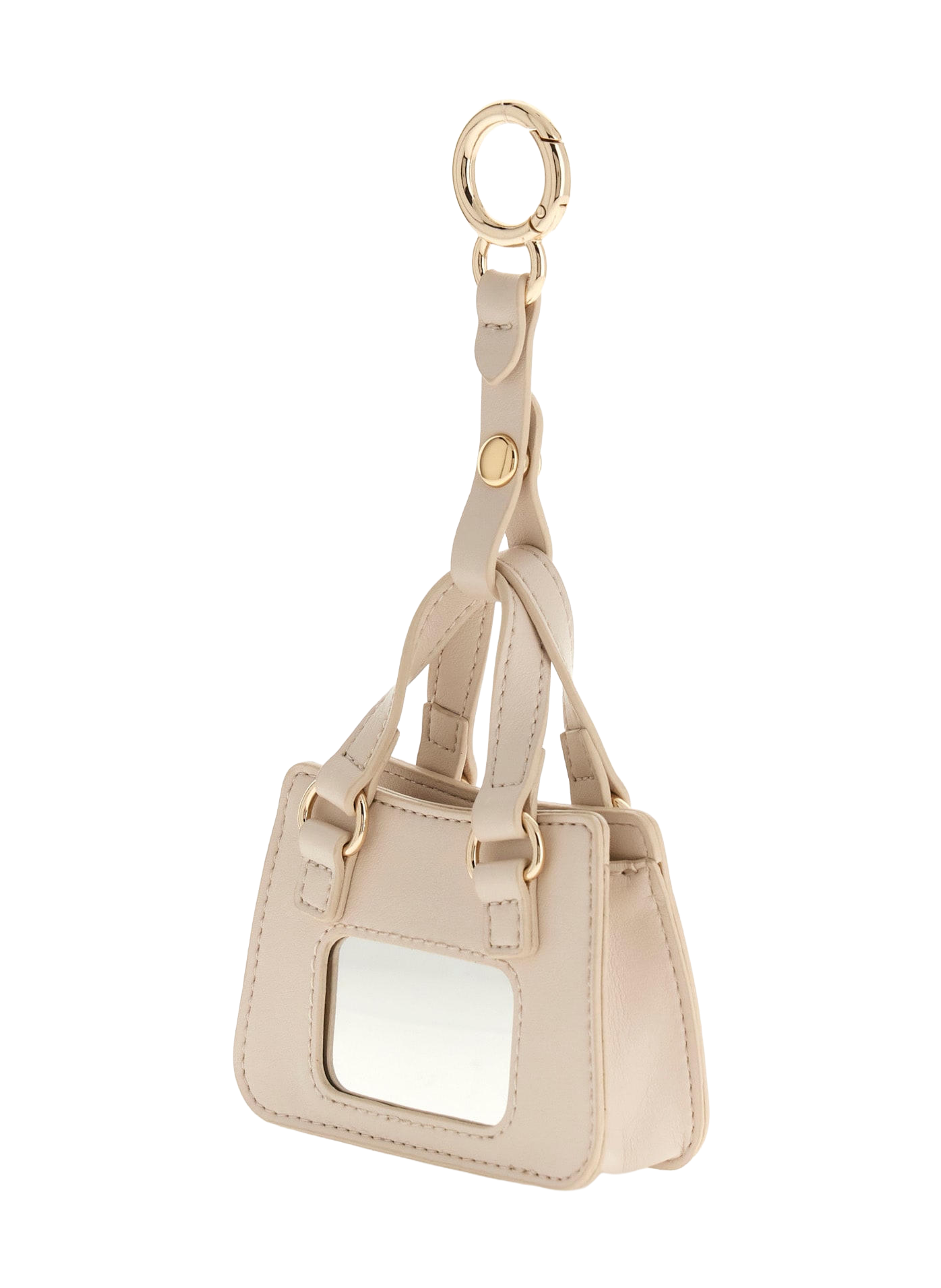 ¨Porte-clés Miscellaneous petit sac GUESS Beige