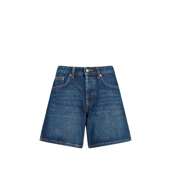 Short en denim de coton Short en denim de coton