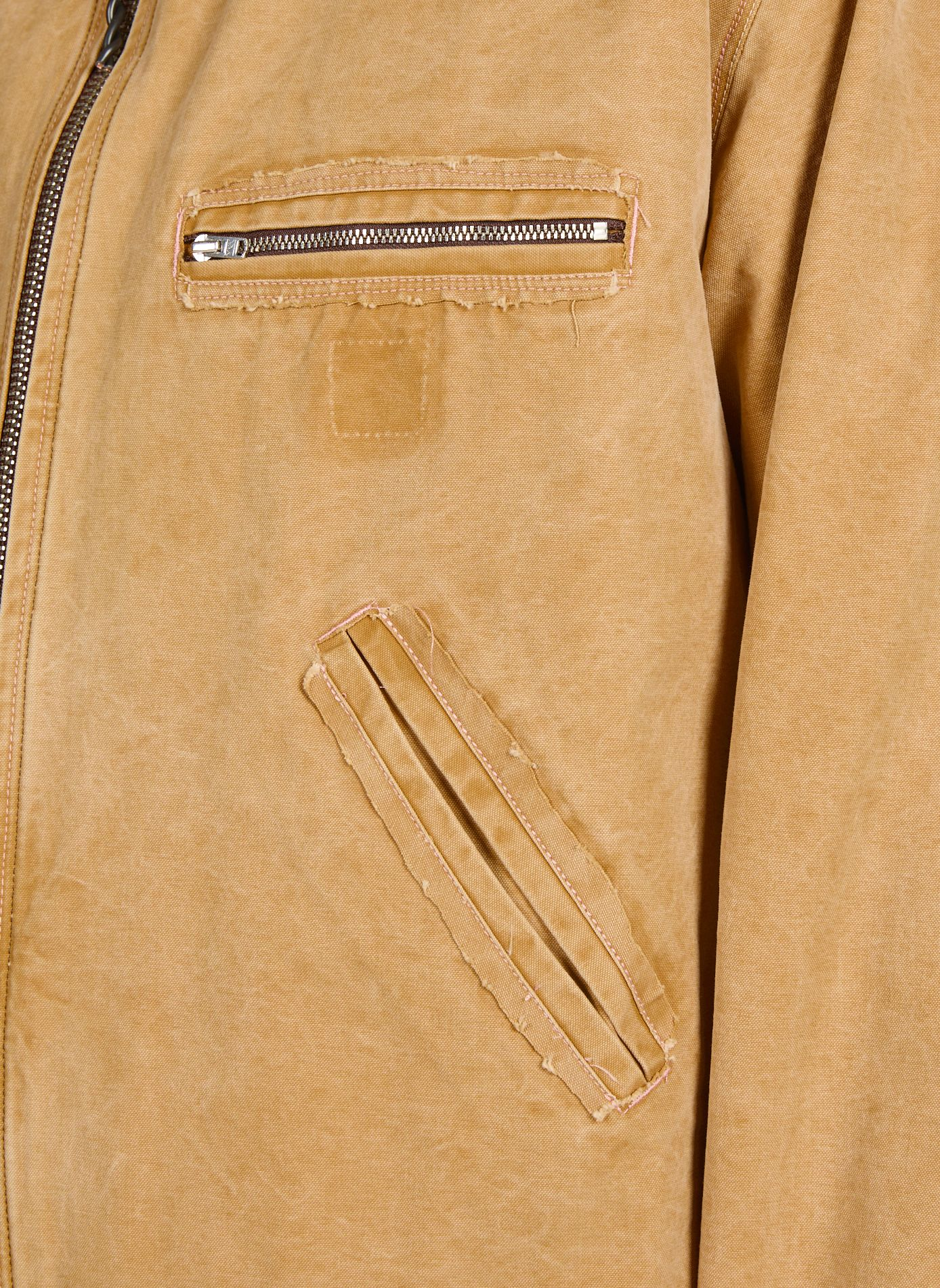 Jacket with classic corduroy collar in cotton CAMIEL FORTGENS Brown