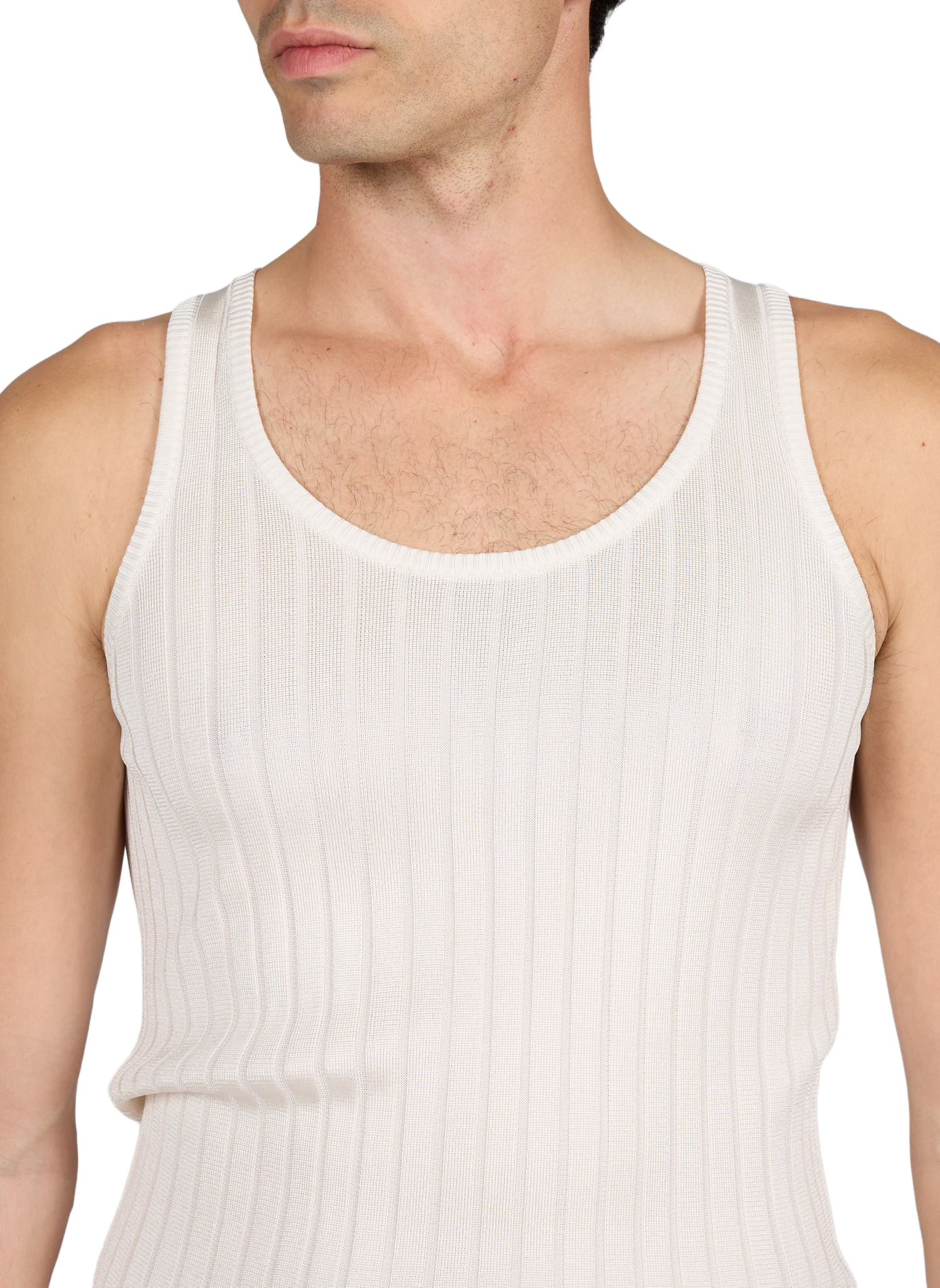 Débardeur col rond AMIRI Blanc