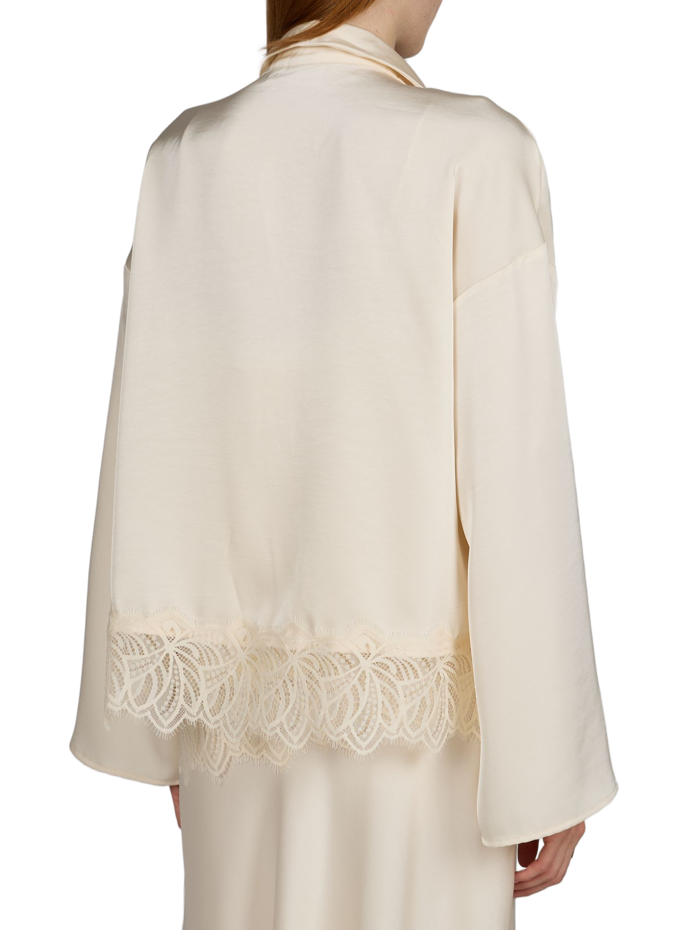 Viléa vloeiende blouse VILA Beige