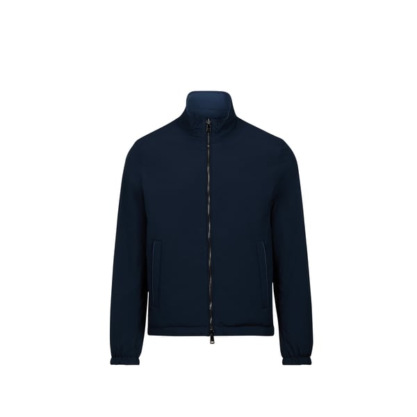 Veste zippée droite col montant Veste zippée droite col montant