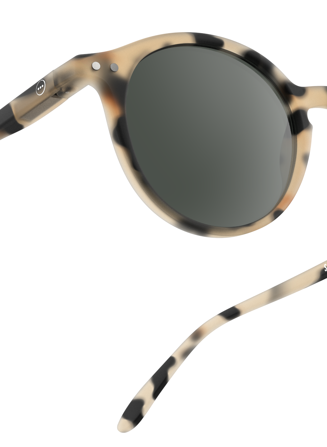 Round sunglasses IZIPIZI Brown